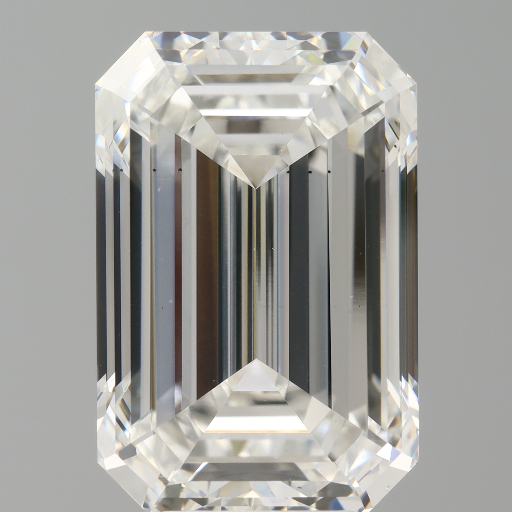 Emerald cut 8.53ct F VS2