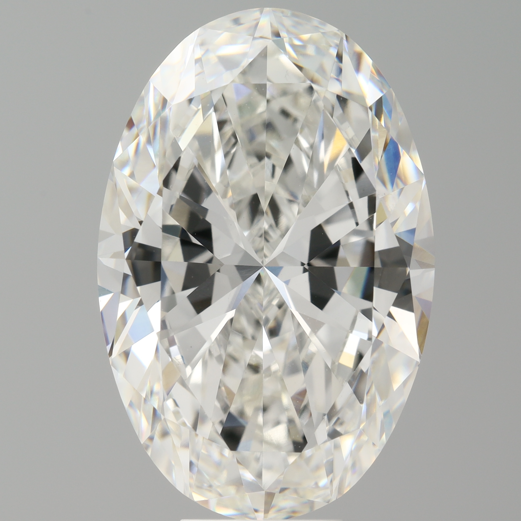 Oval 10.6ct F VVS2