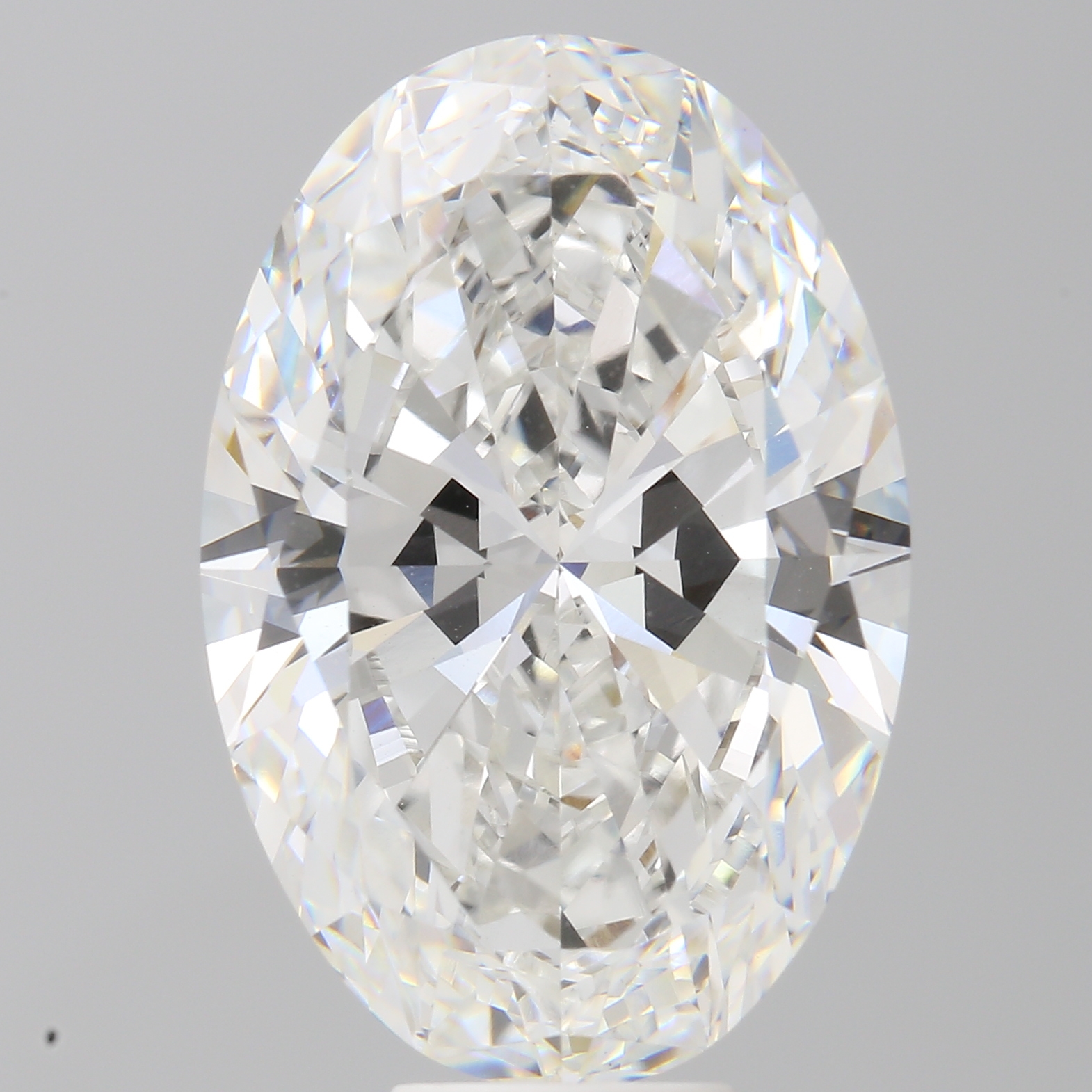 Oval 11.1ct F VS1