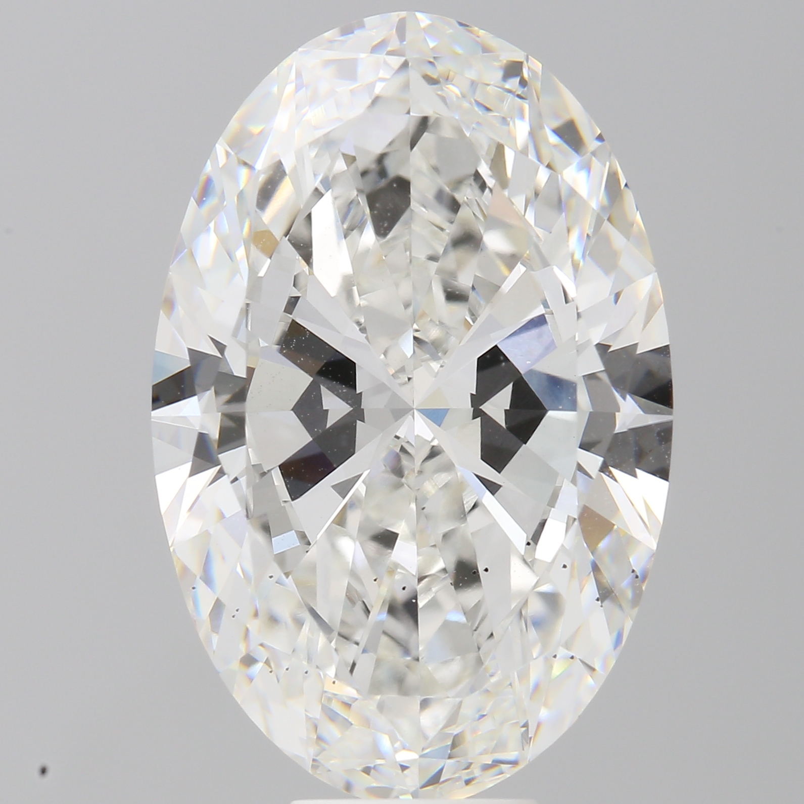 Oval 11.1ct F VS2