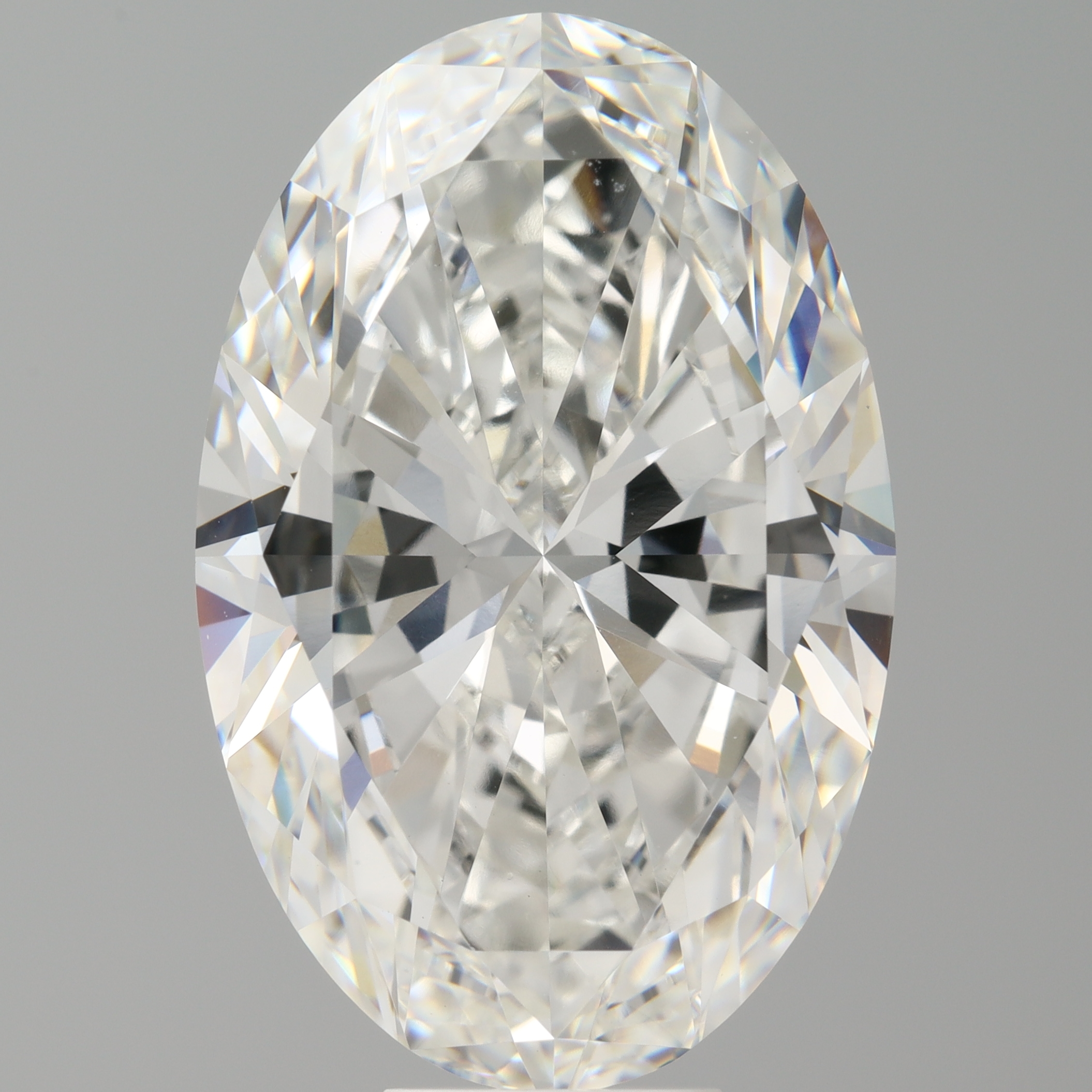 Oval 10.8ct F VVS2