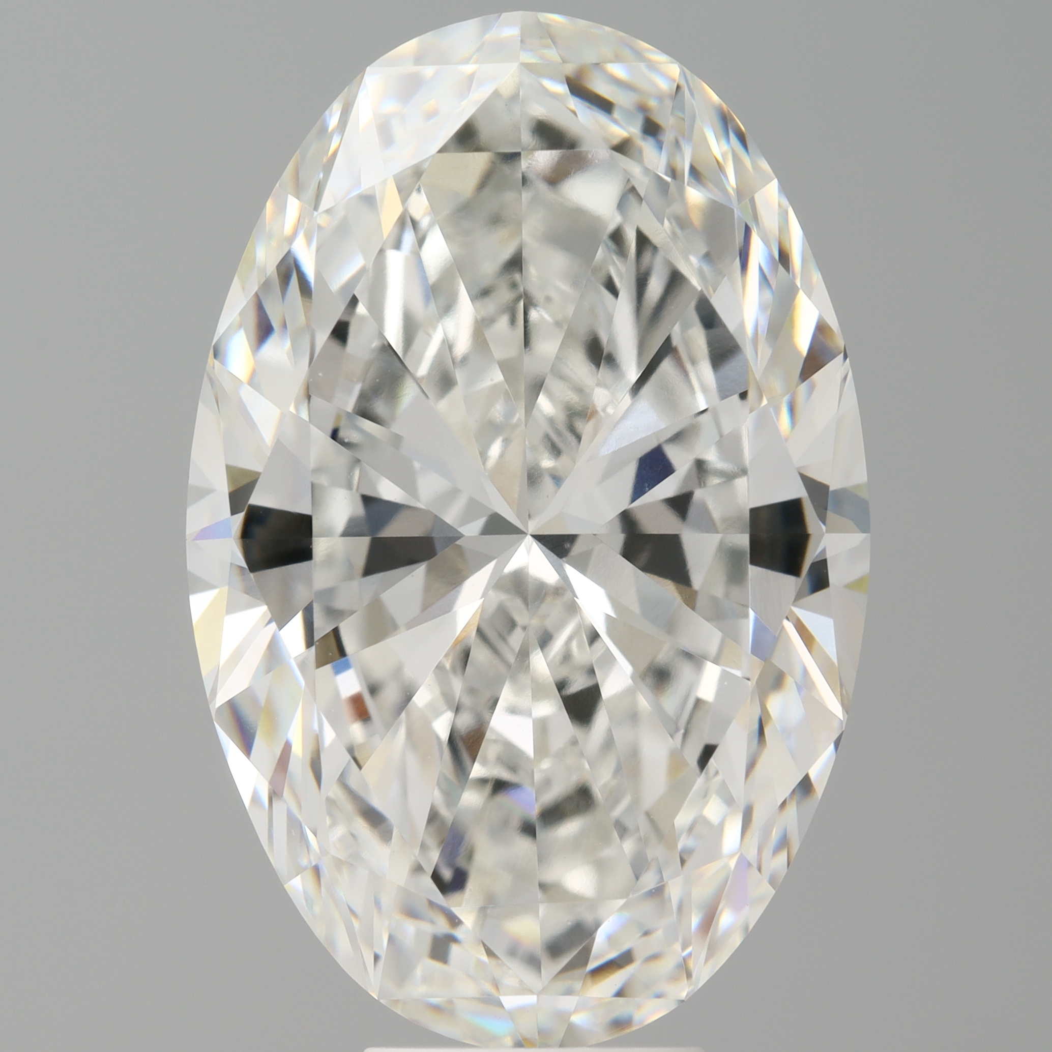 Oval 10.1ct F VVS2