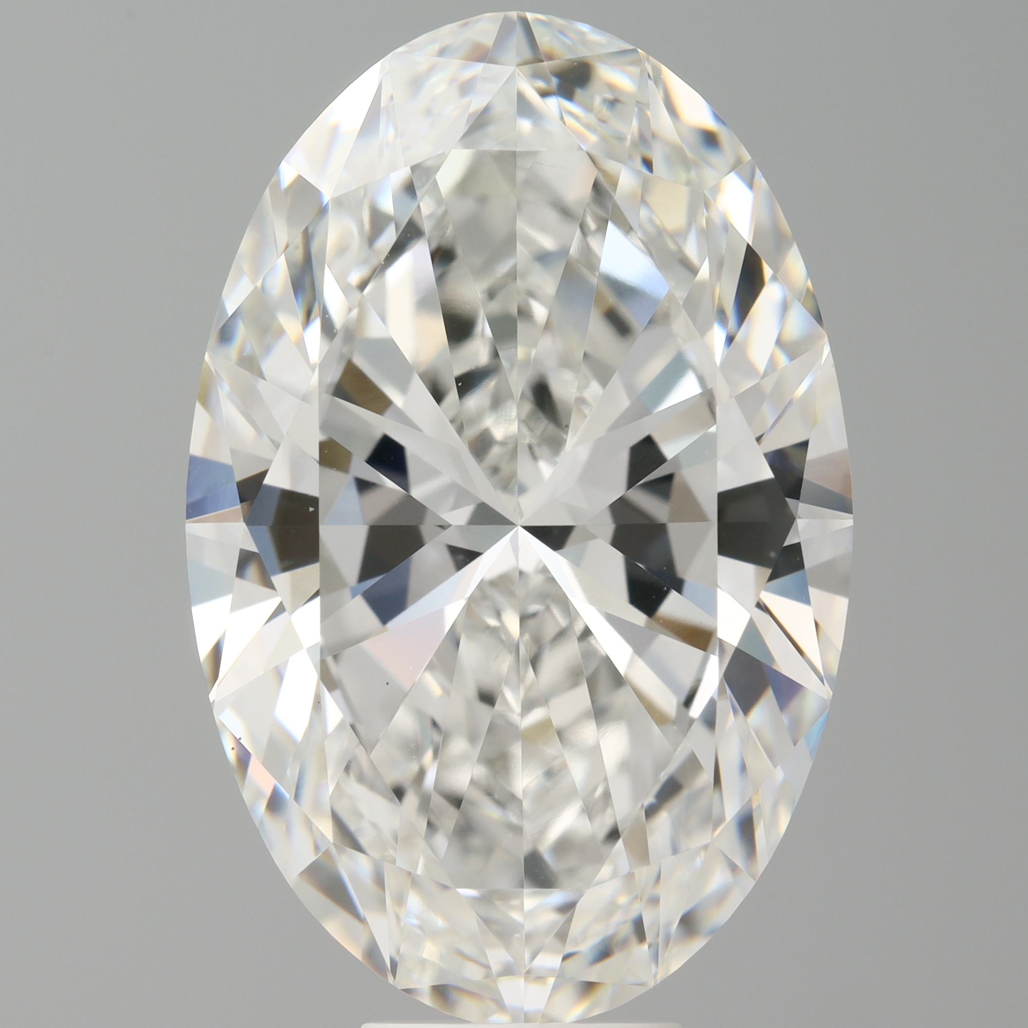Oval 11.1ct F VS1