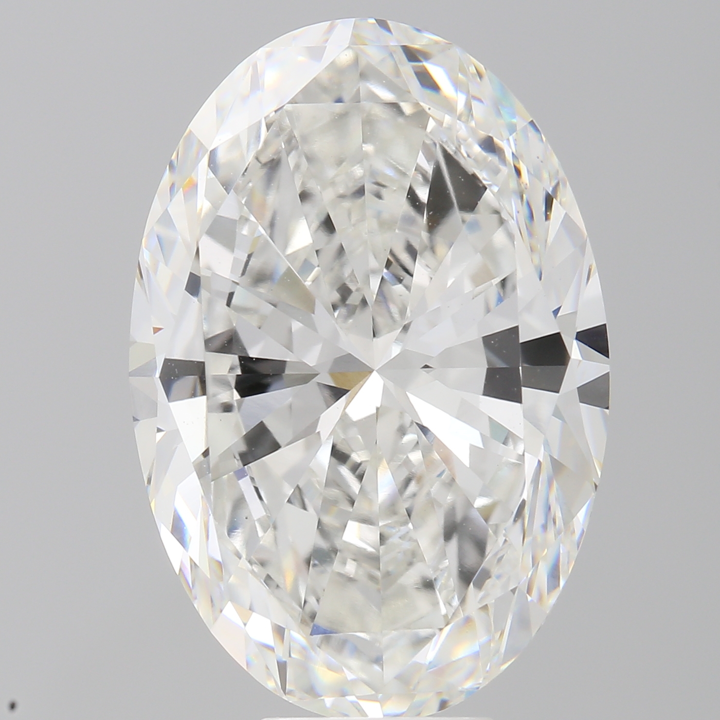 Oval 10.6ct F VVS2