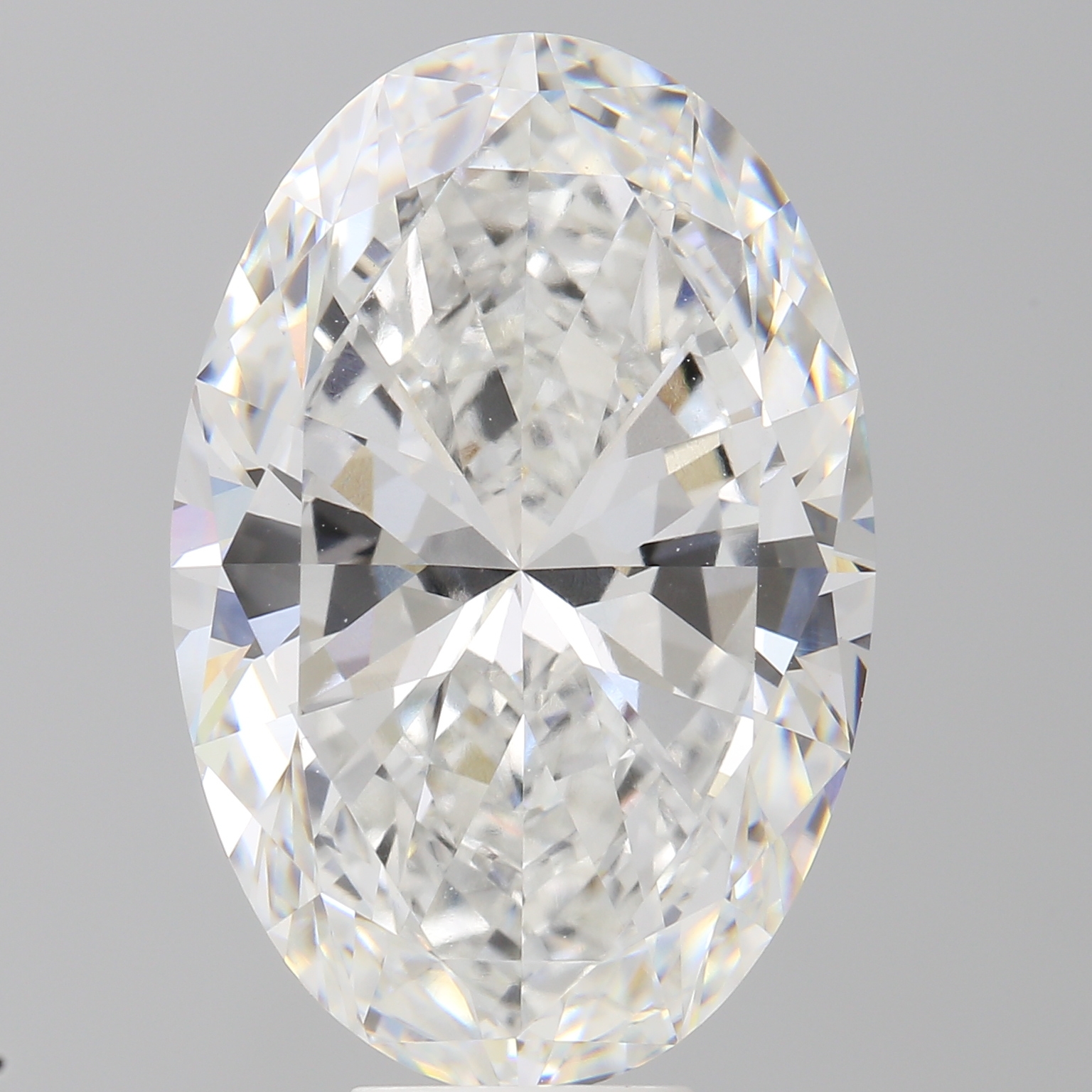 Oval 10.6ct F VVS2