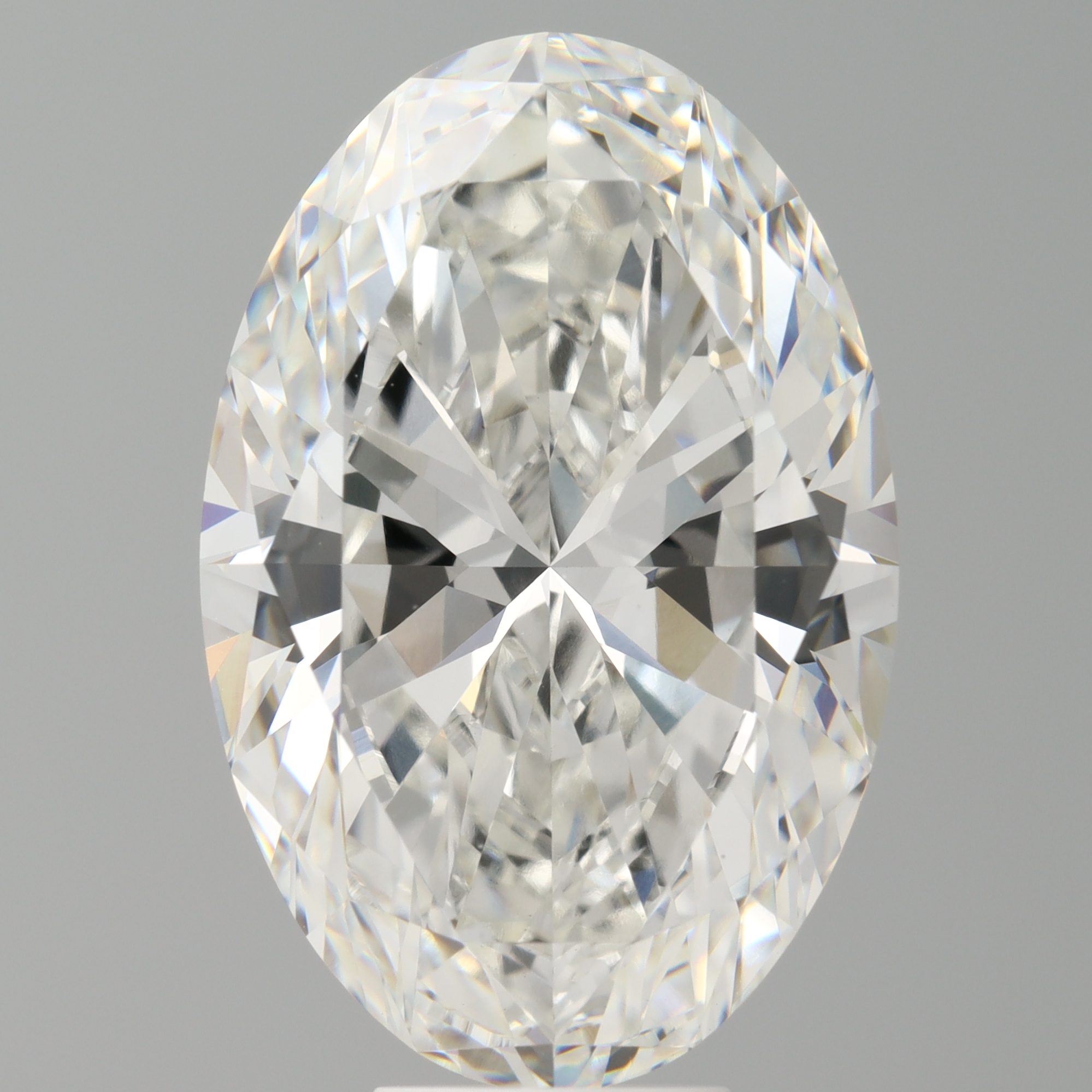 Oval 9.23ct F VVS2