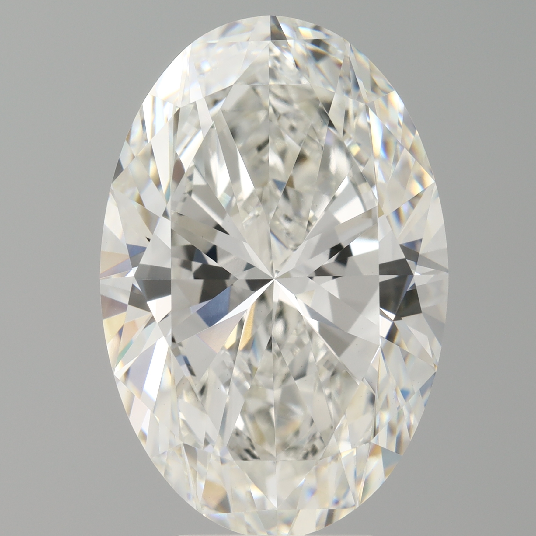 Oval 6.72ct F VVS2
