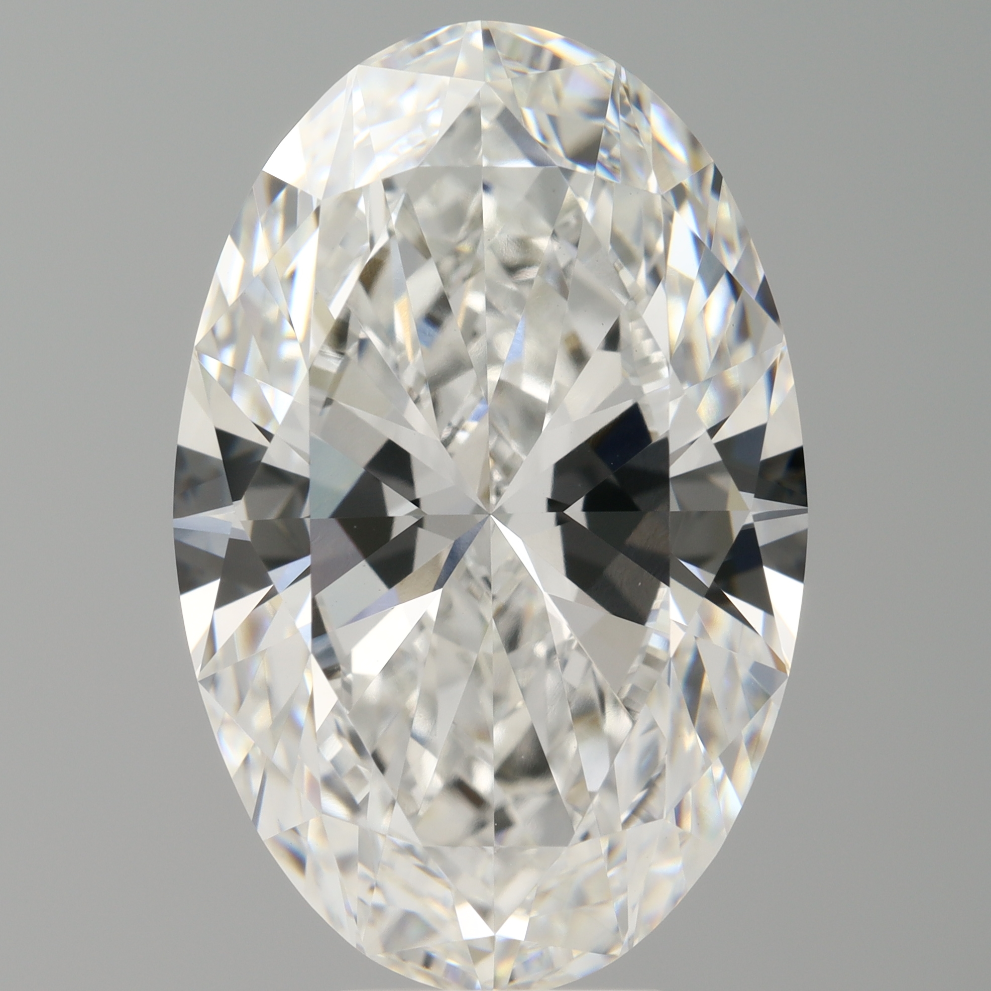 Oval 8.58ct E VVS2