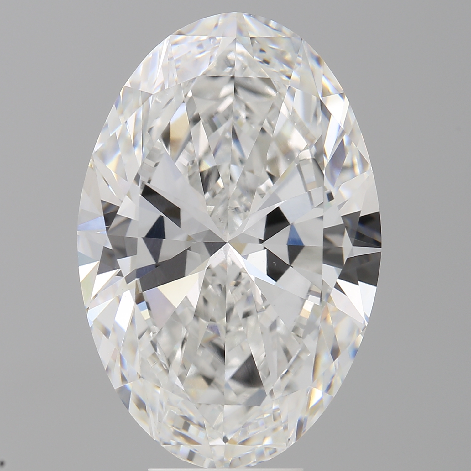 Oval 8.99ct E VVS2
