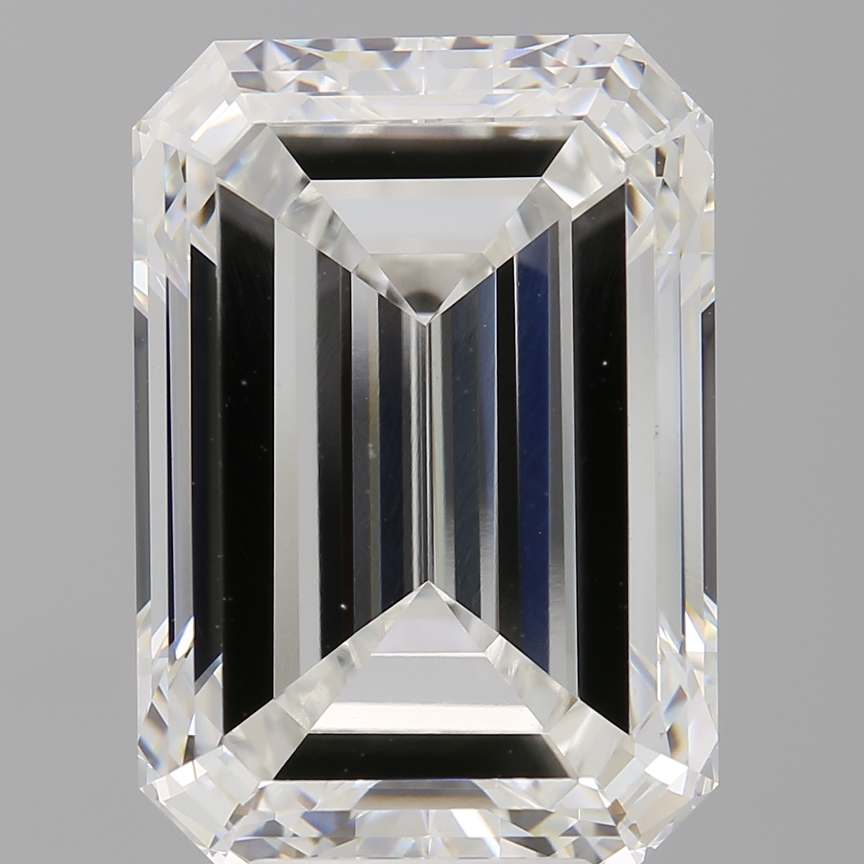 Emerald cut 9.01ct F VVS2