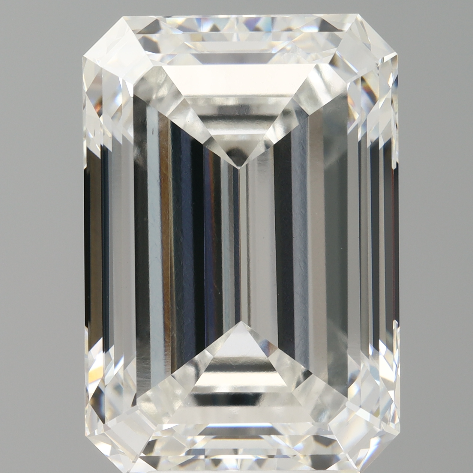Emerald cut 7.98ct F VS1