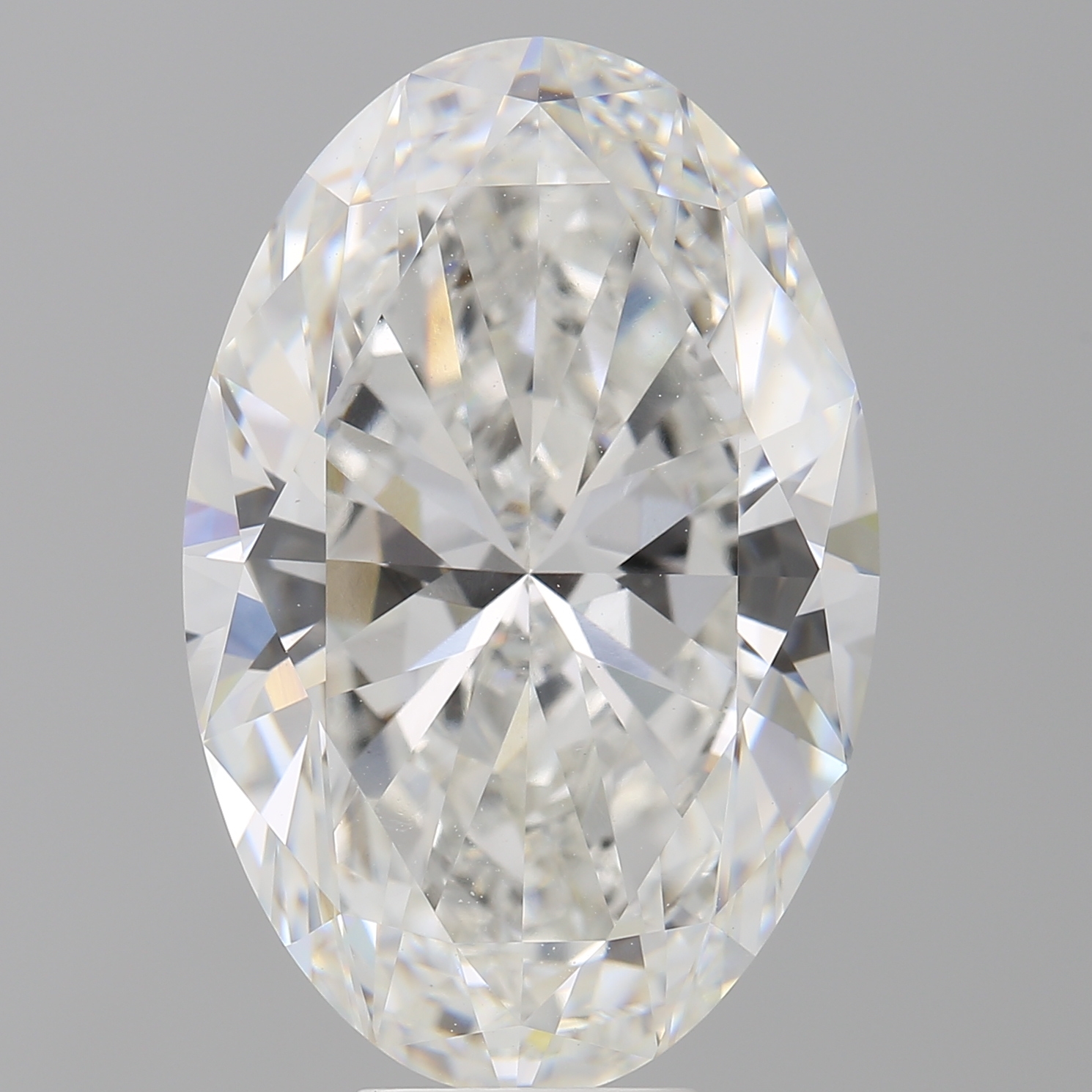 Oval 11.1ct F VVS2