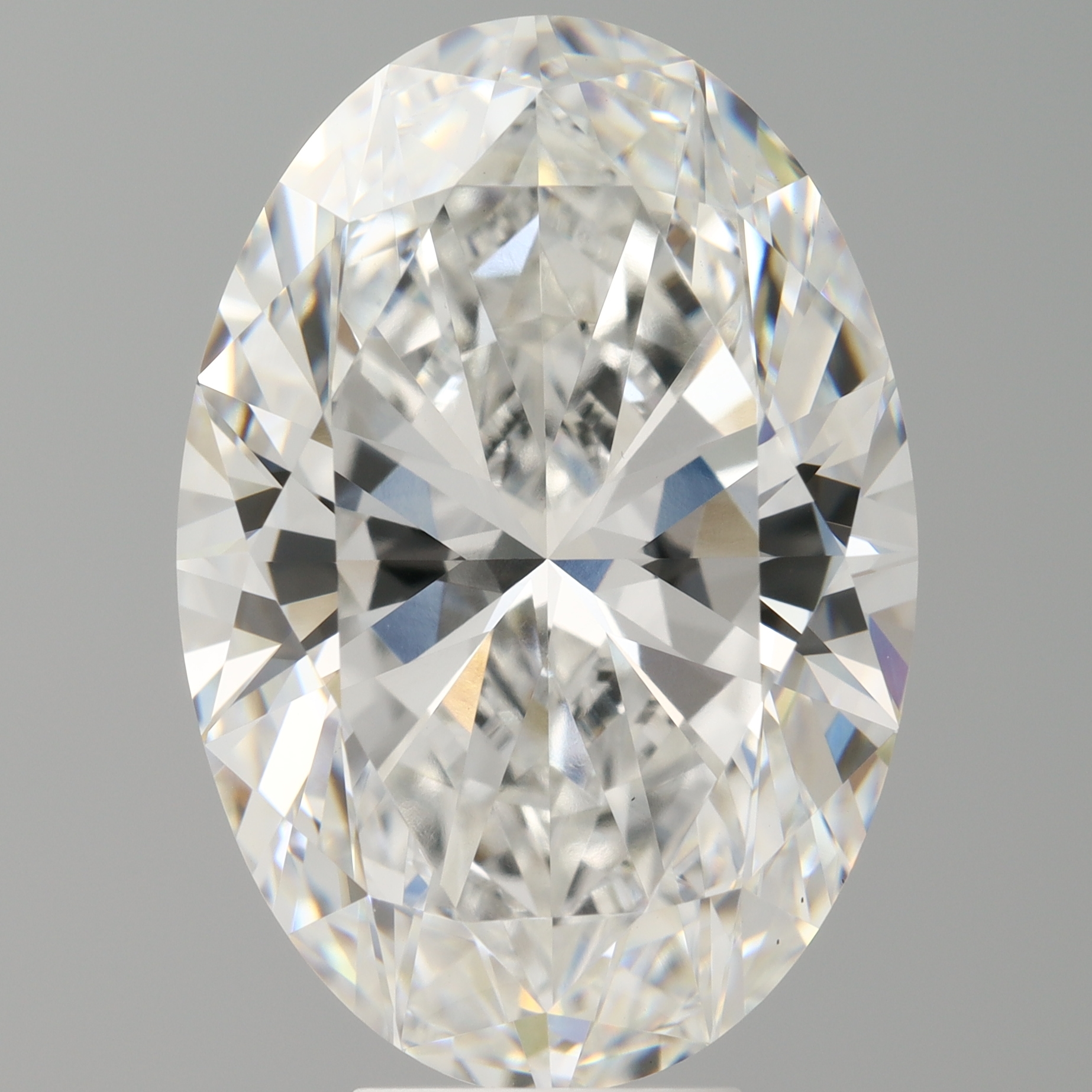 Oval 8.55ct E VS1