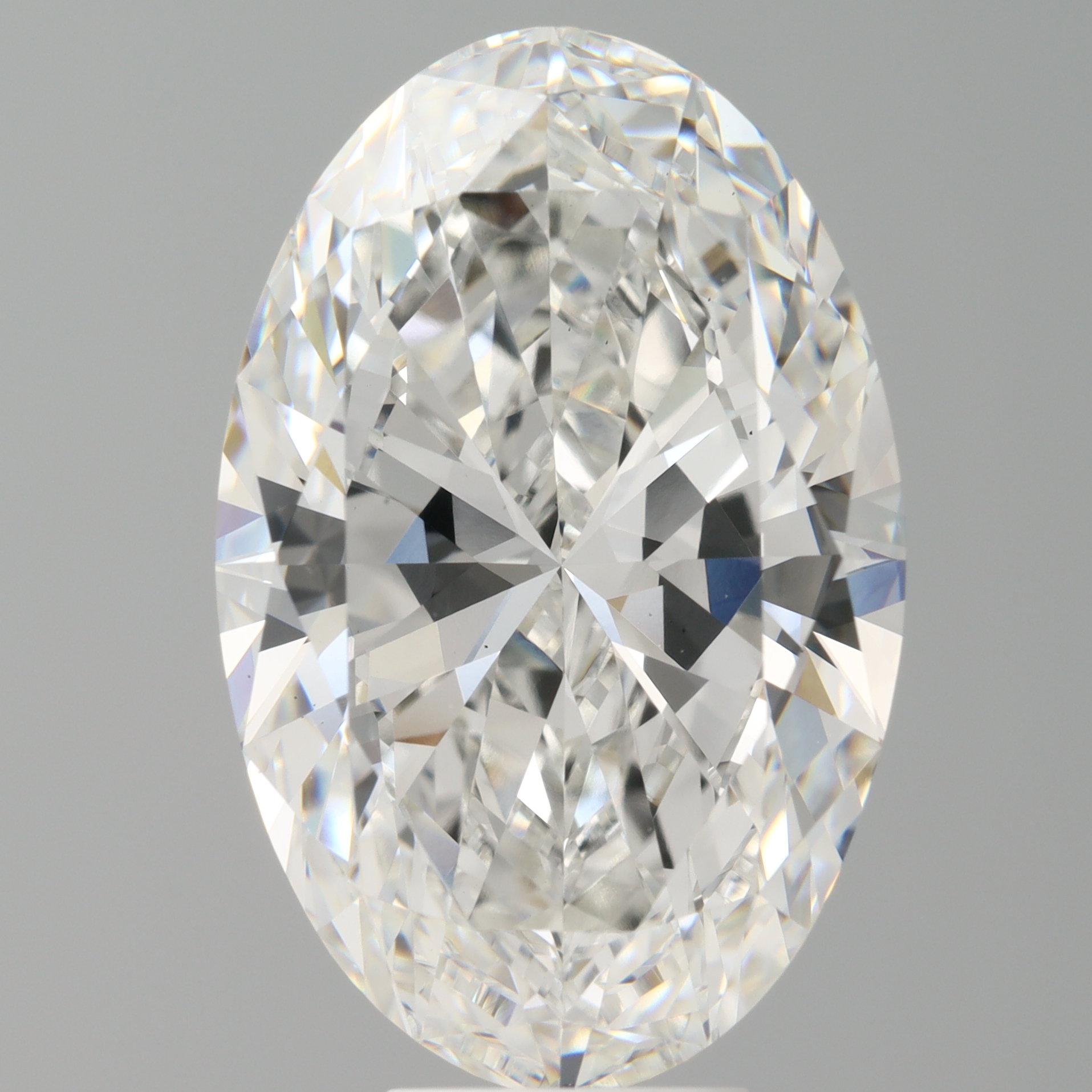 Oval 8.57ct E VS1