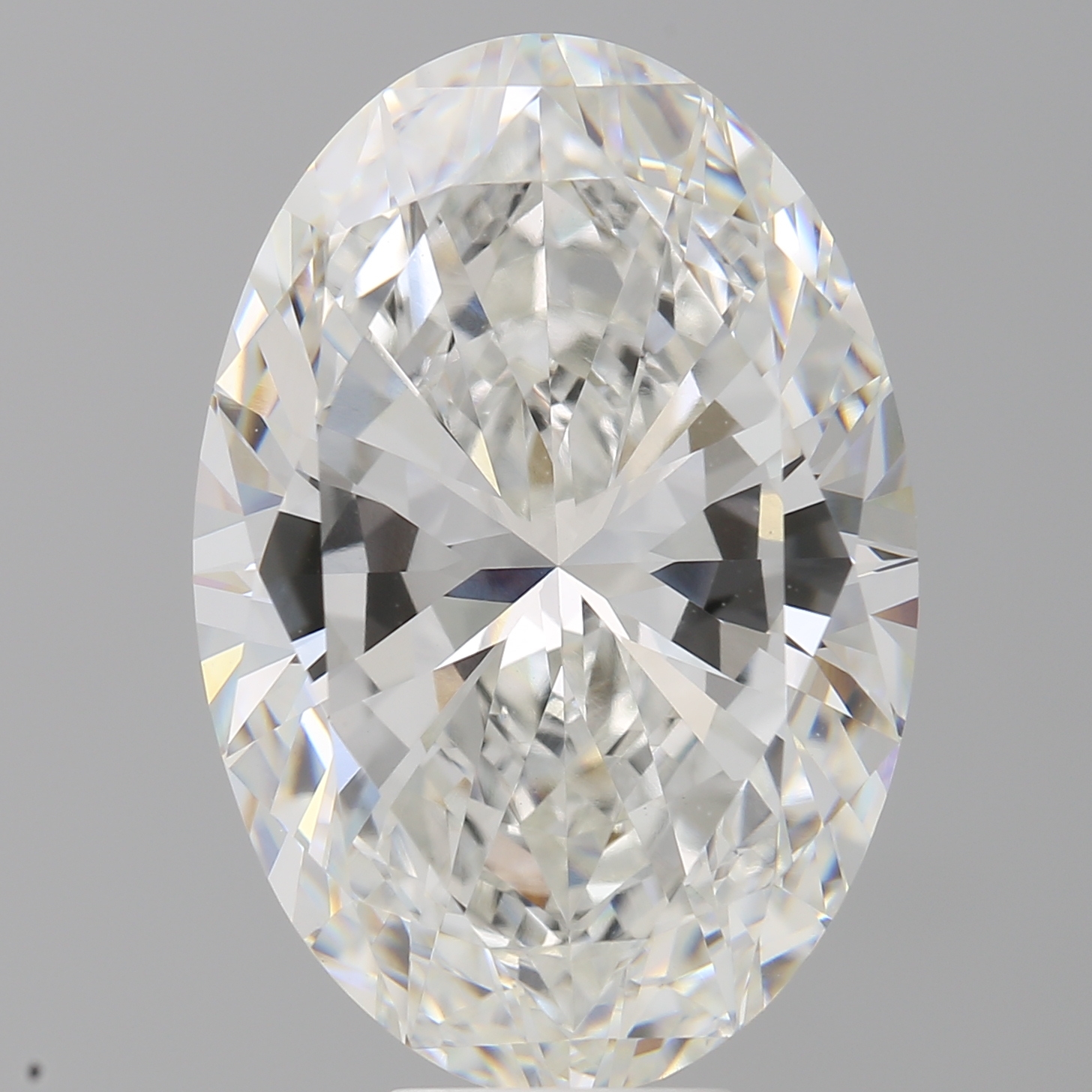 Oval 11.1ct F VVS2