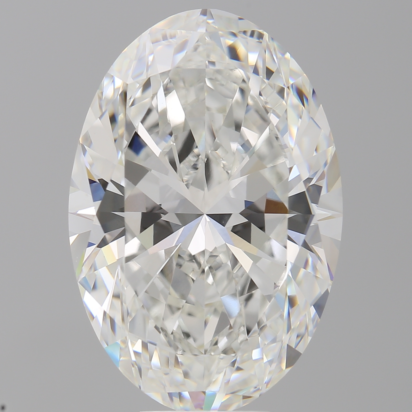 Oval 10.6ct F VVS2