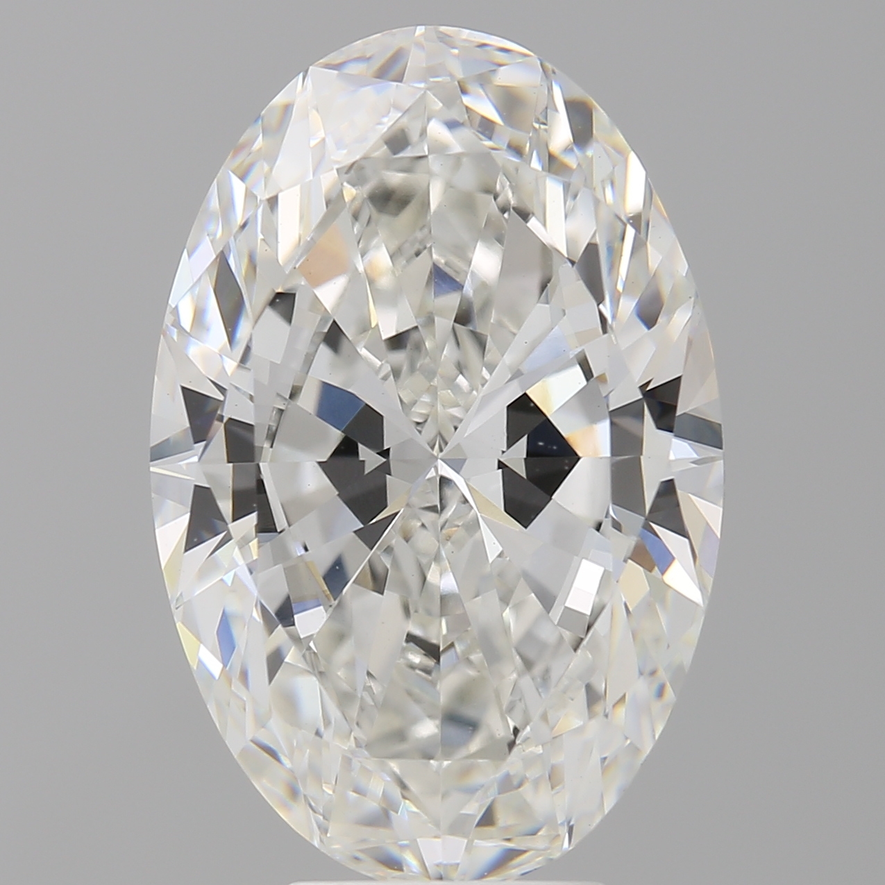 Oval 7.09ct F VVS2