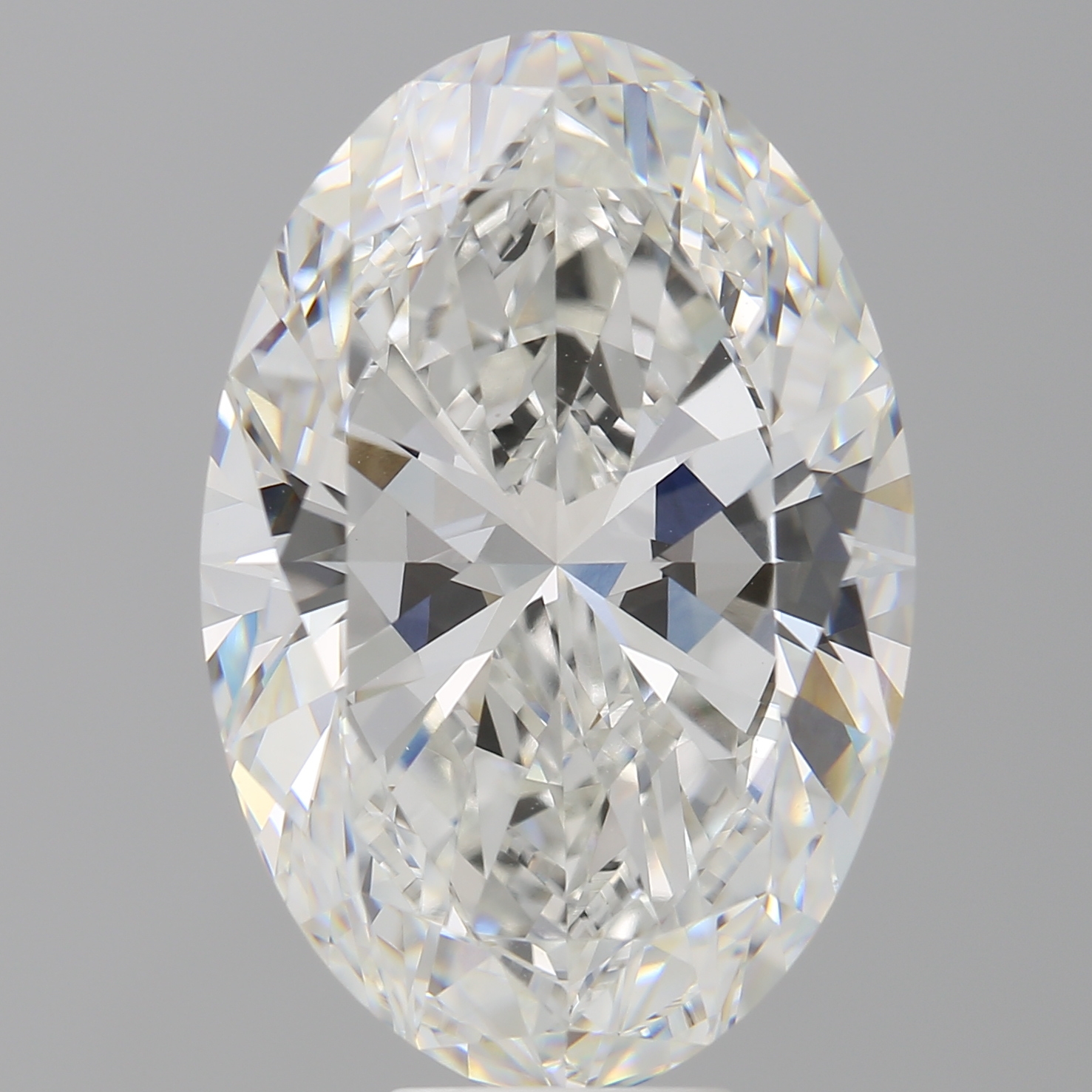 Oval 11.1ct F VVS2