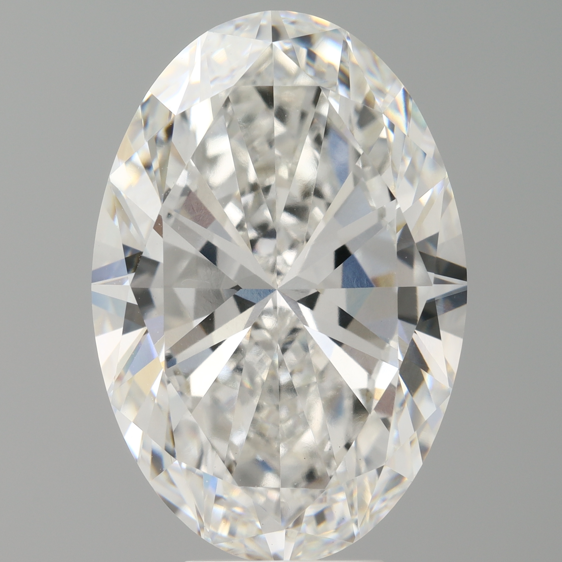 Oval 7.96ct E VVS2