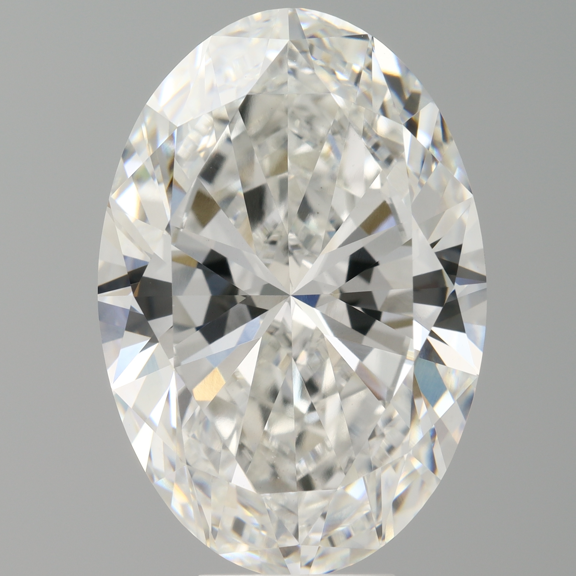 Oval 8.88ct F VVS2