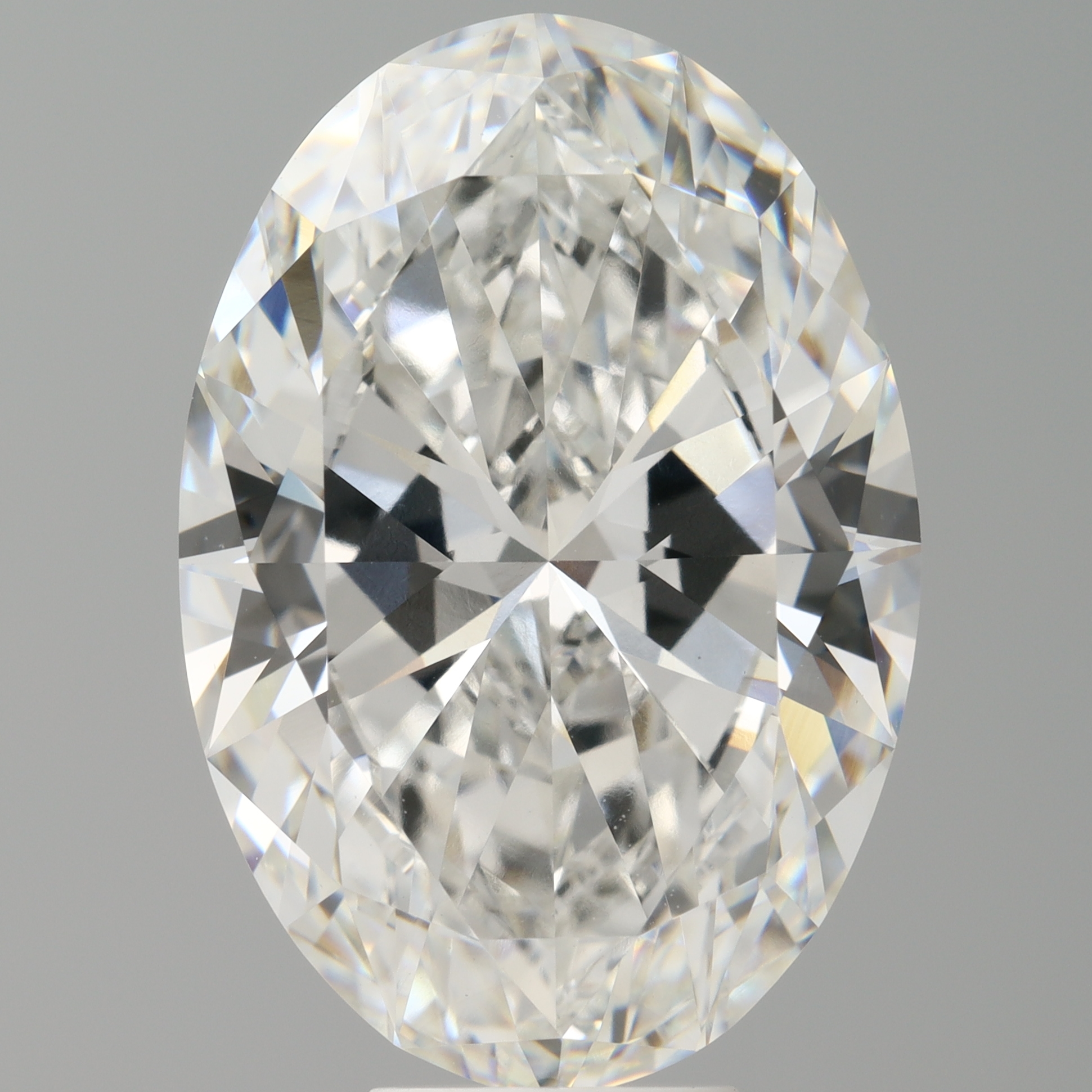 Oval 9.28ct F VVS2