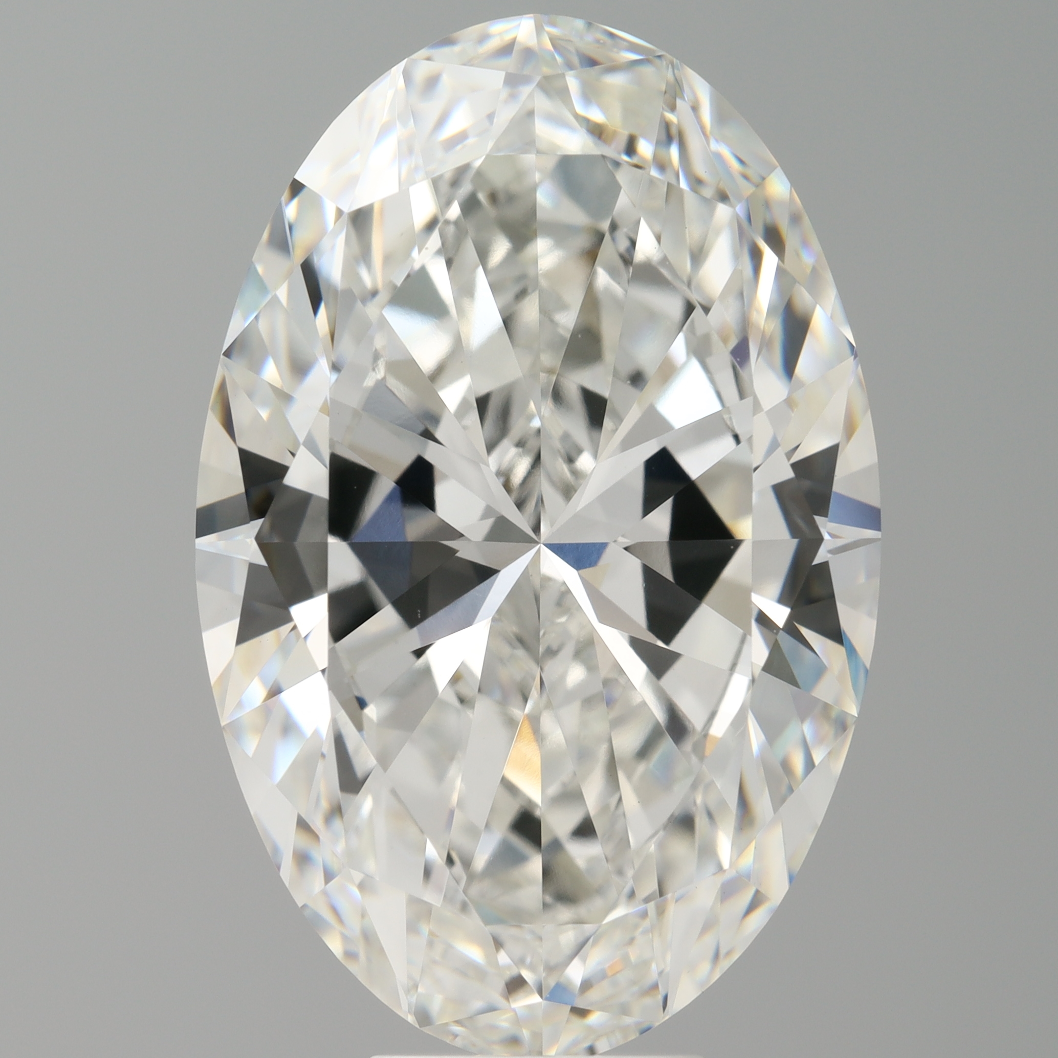 Oval 10.1ct F VVS2