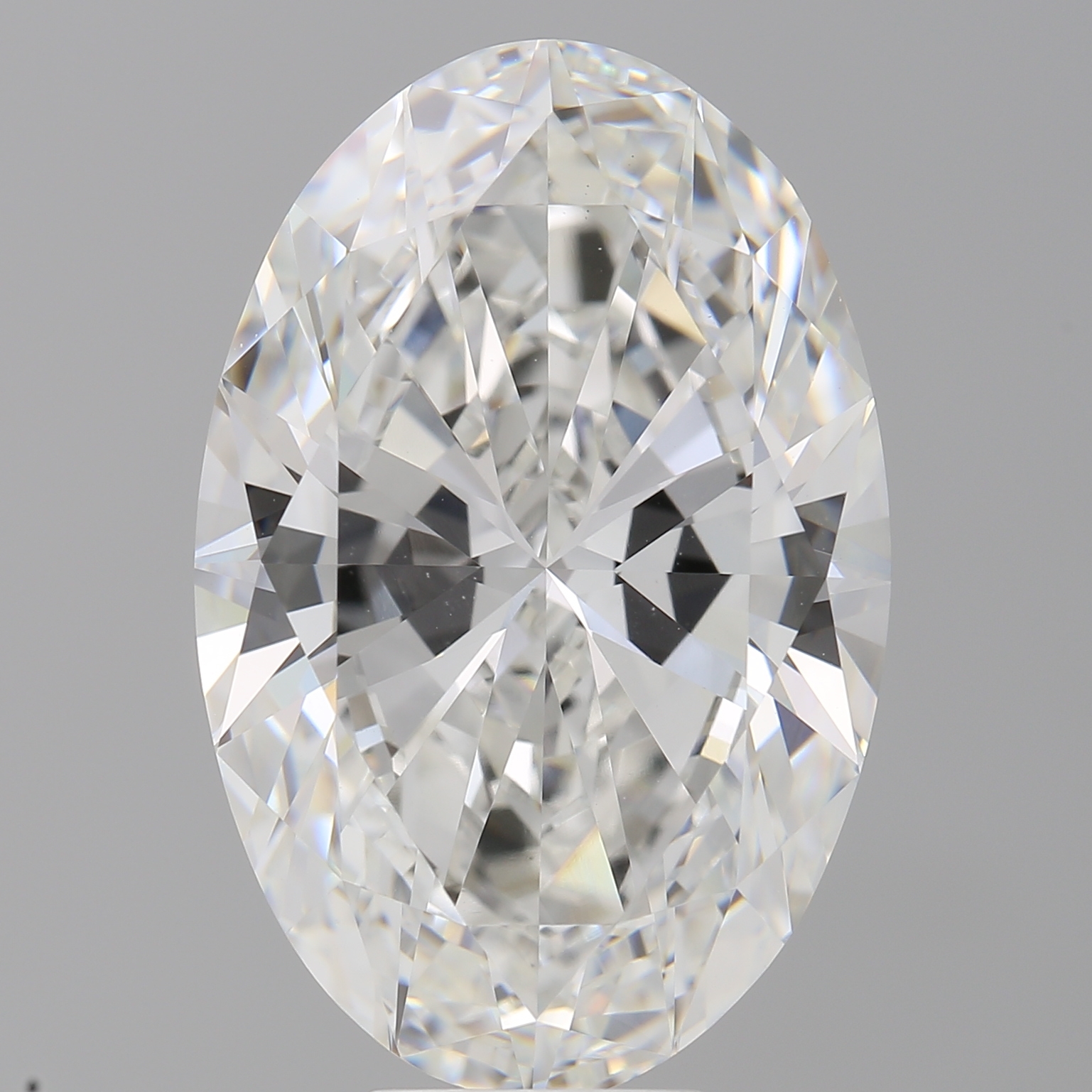 Oval 10.6ct F VVS2