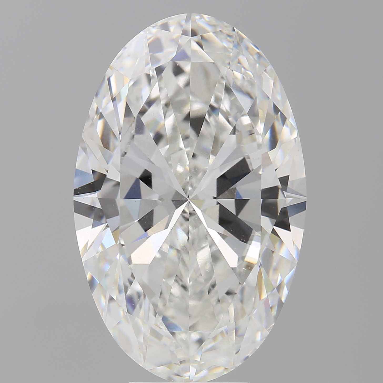 Oval 8.95ct F VVS2
