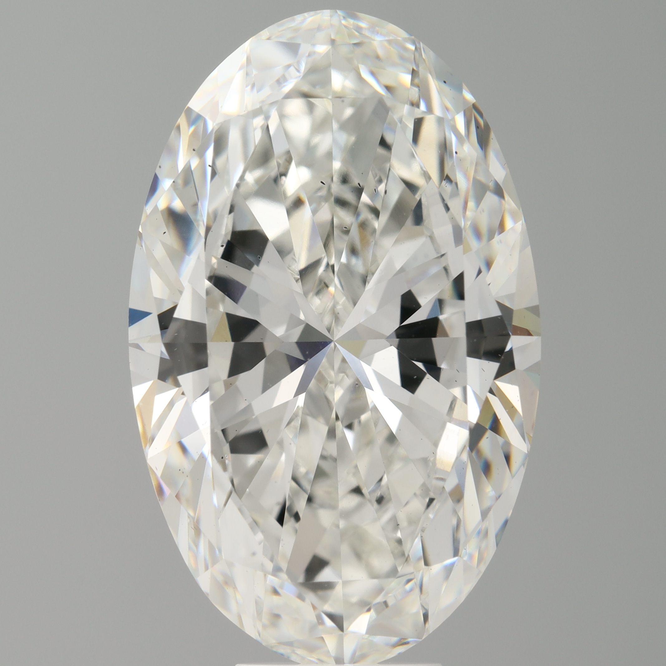 Oval 10.1ct F VS2