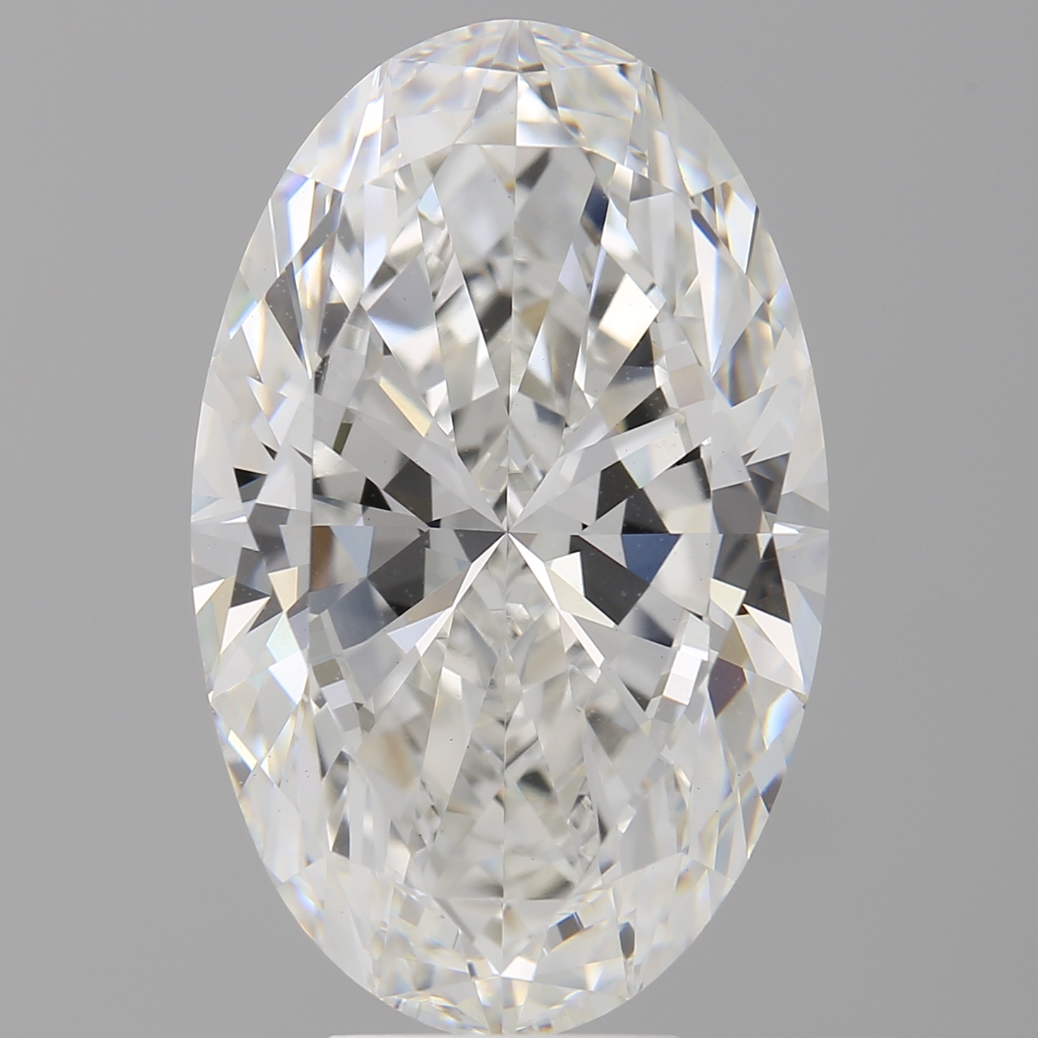 Oval 8.11ct F VVS2