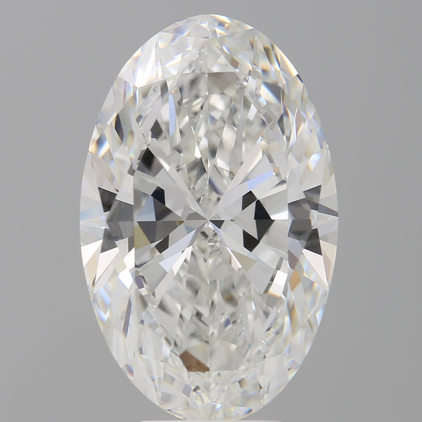Oval 8.09ct F VS1