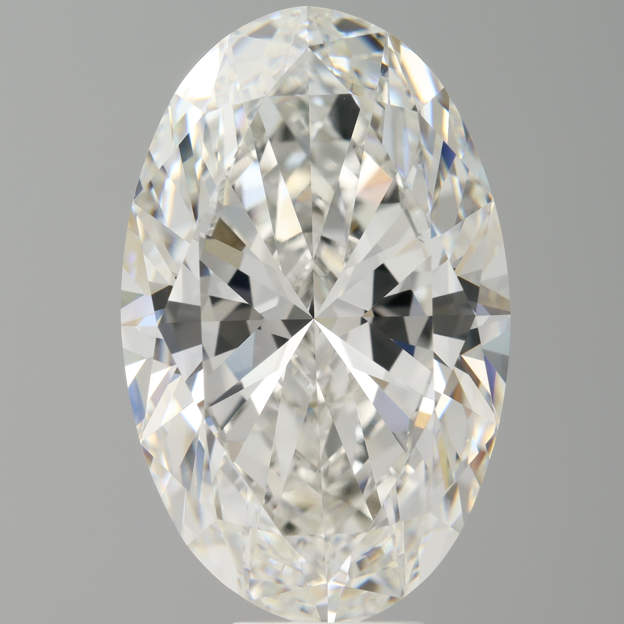 Oval 10.6ct F VVS2