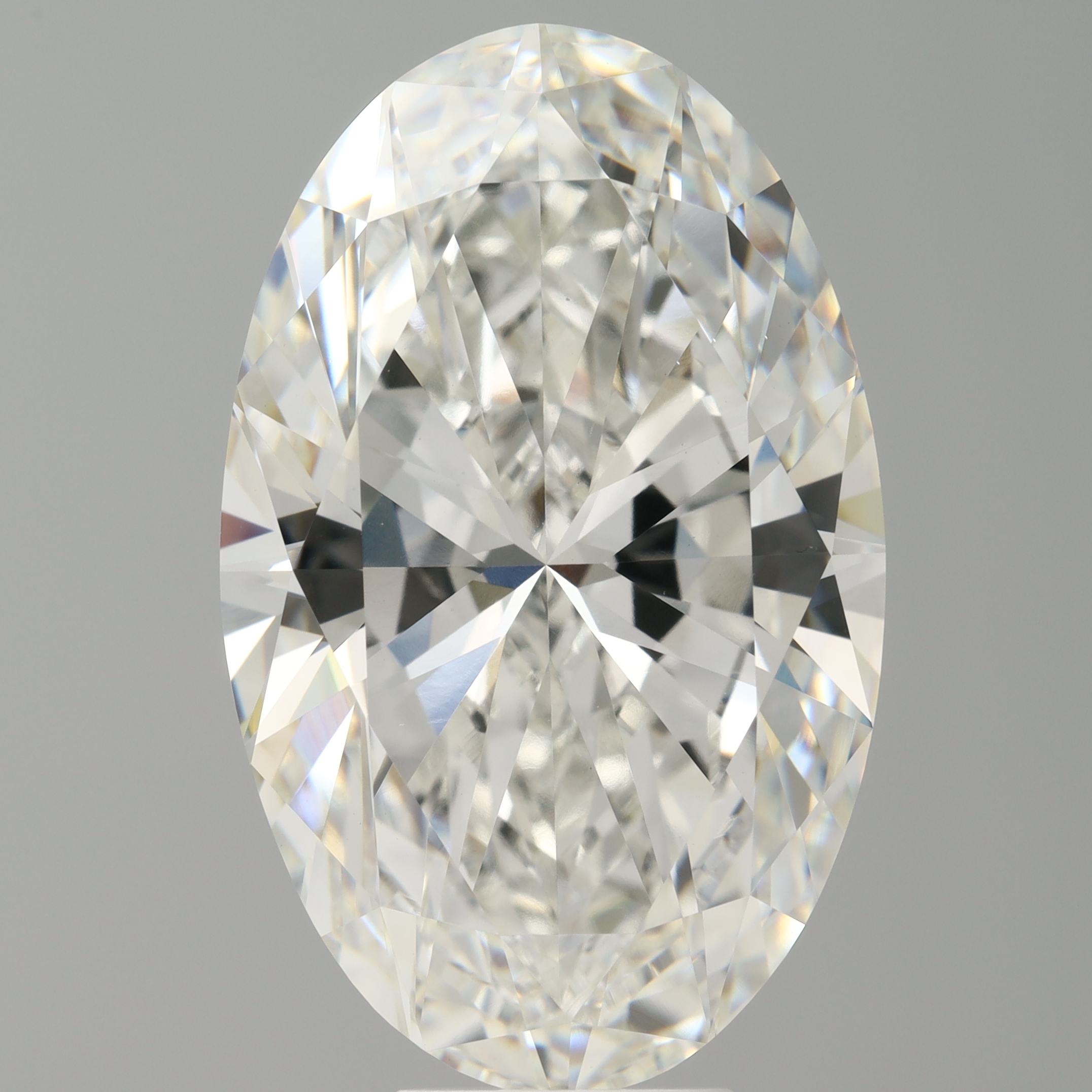Oval 10.1ct F VVS2