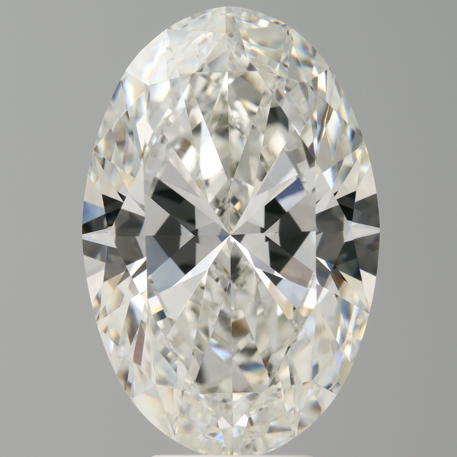 Oval 7.53ct G VVS2