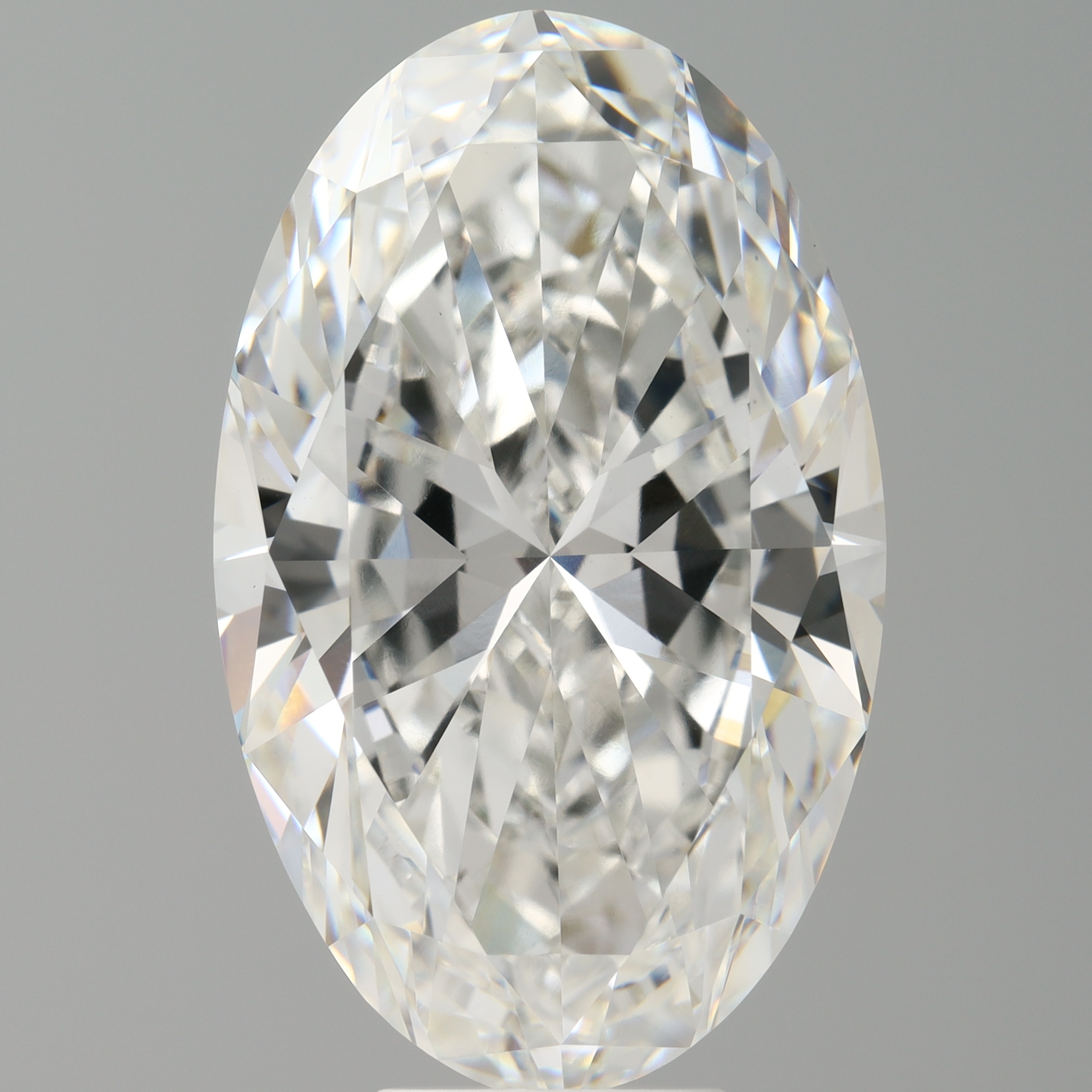 Oval 9.53ct E VS1