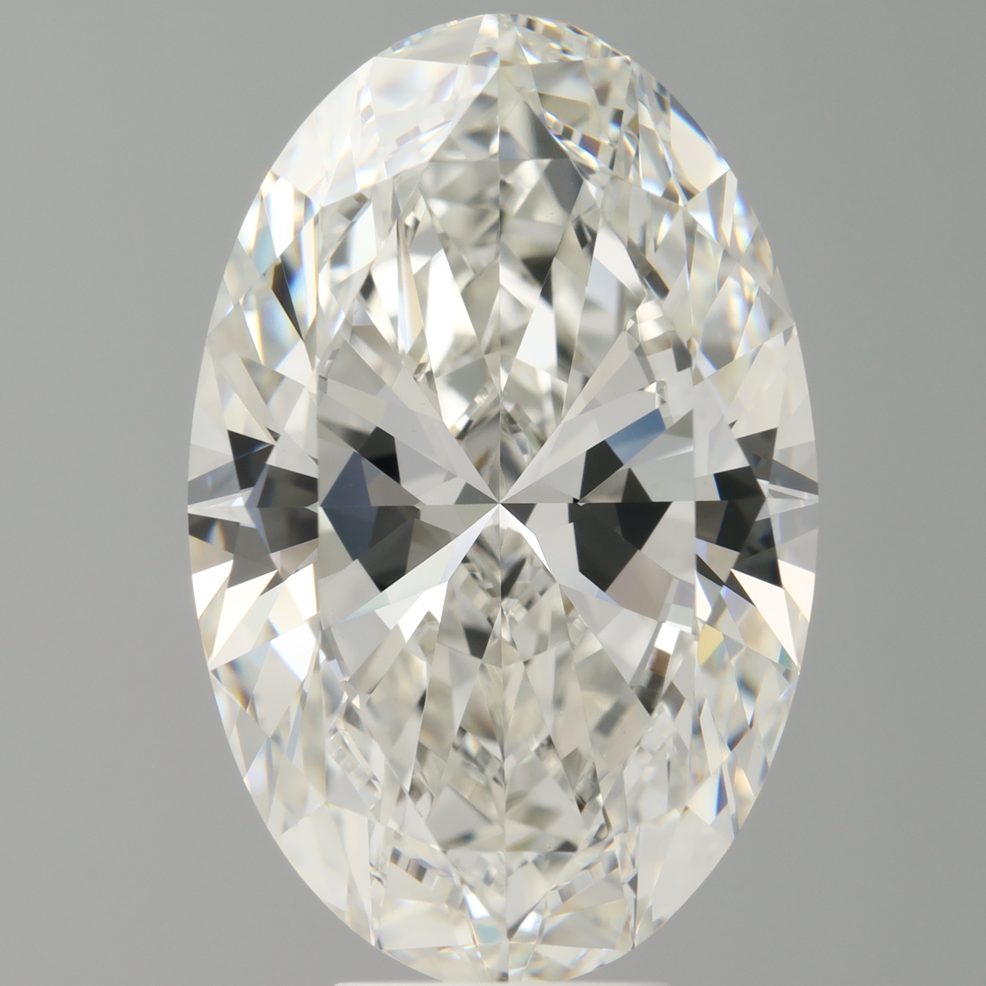 Oval 8.01ct G VVS2