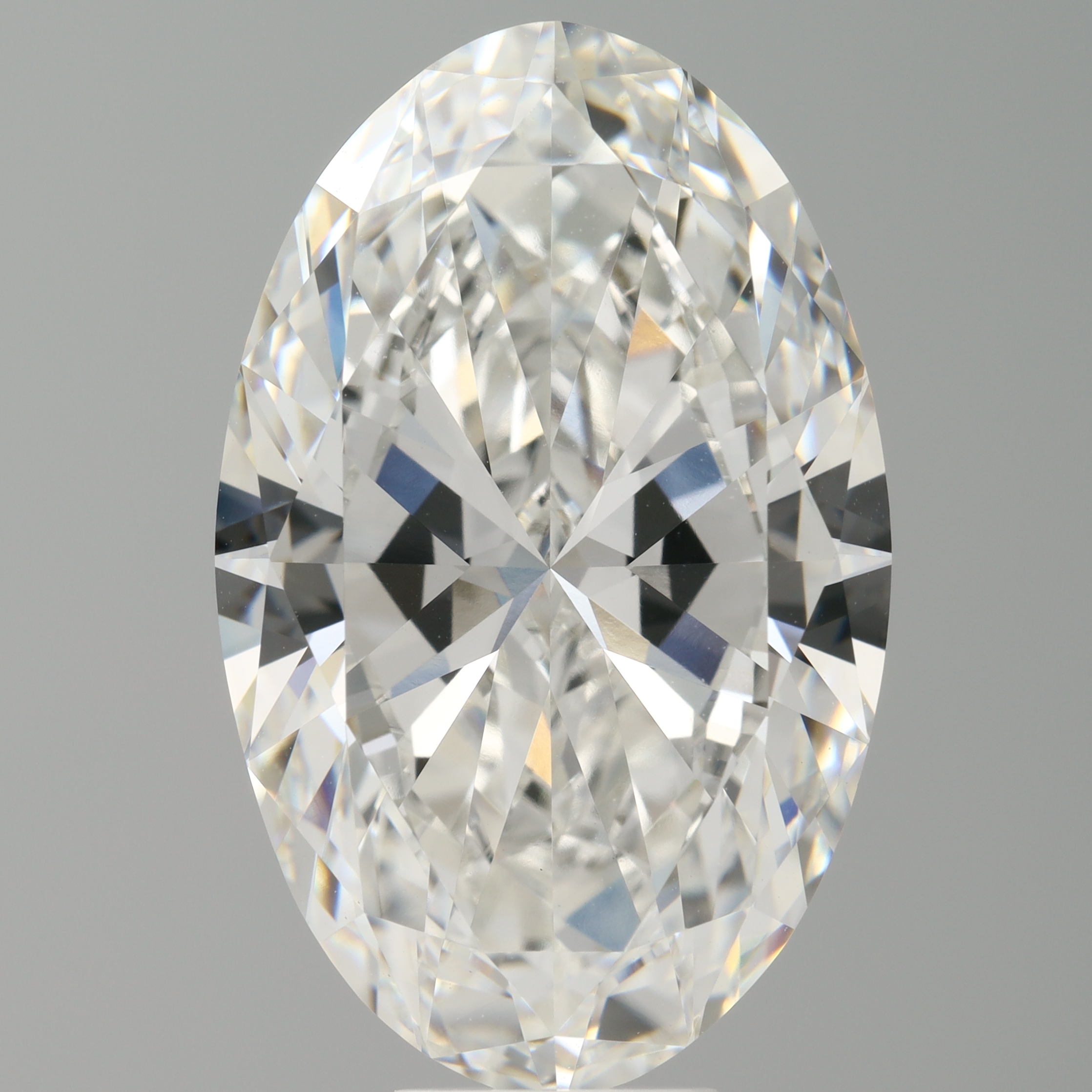Oval 10.6ct F VVS2