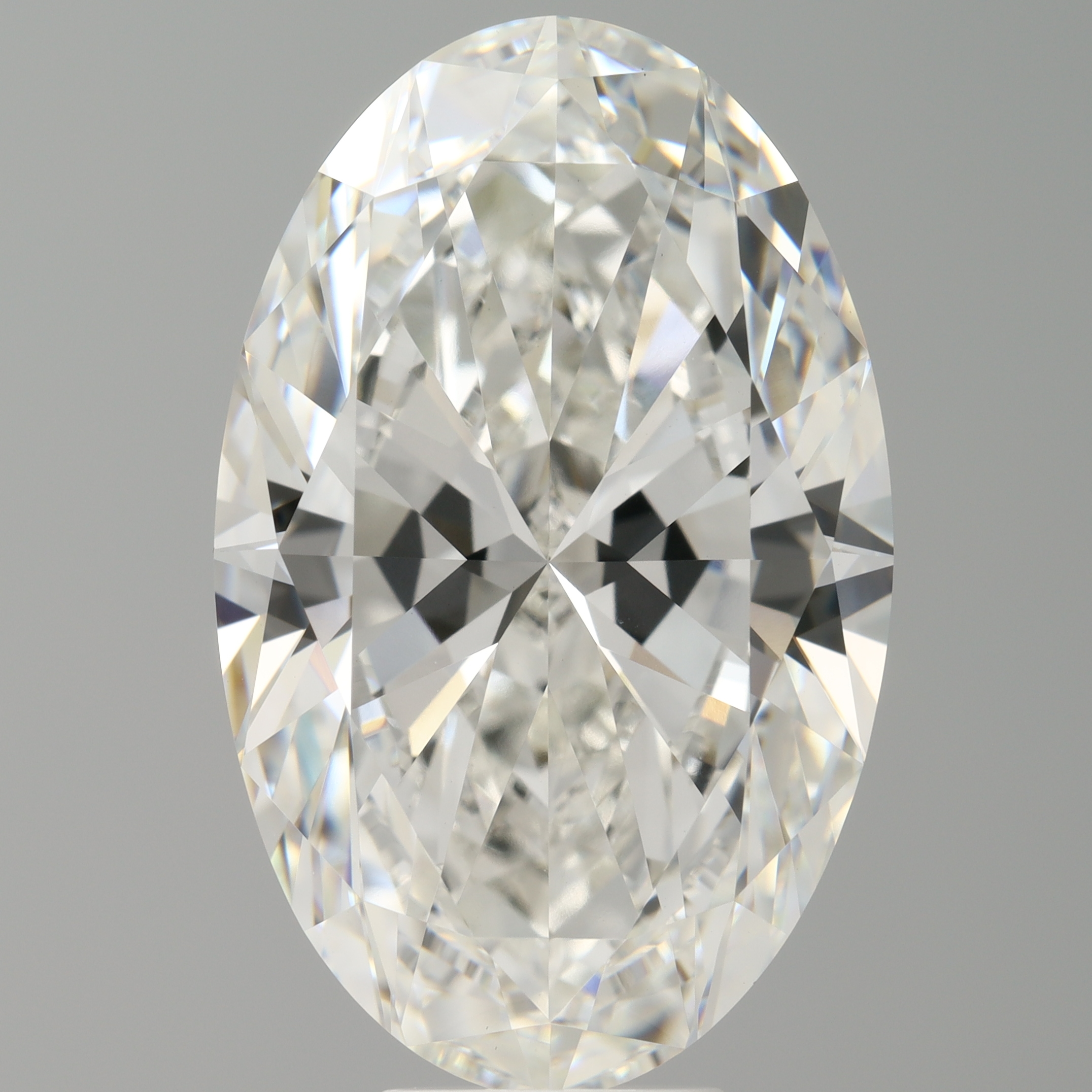 Oval 10.1ct F VVS2