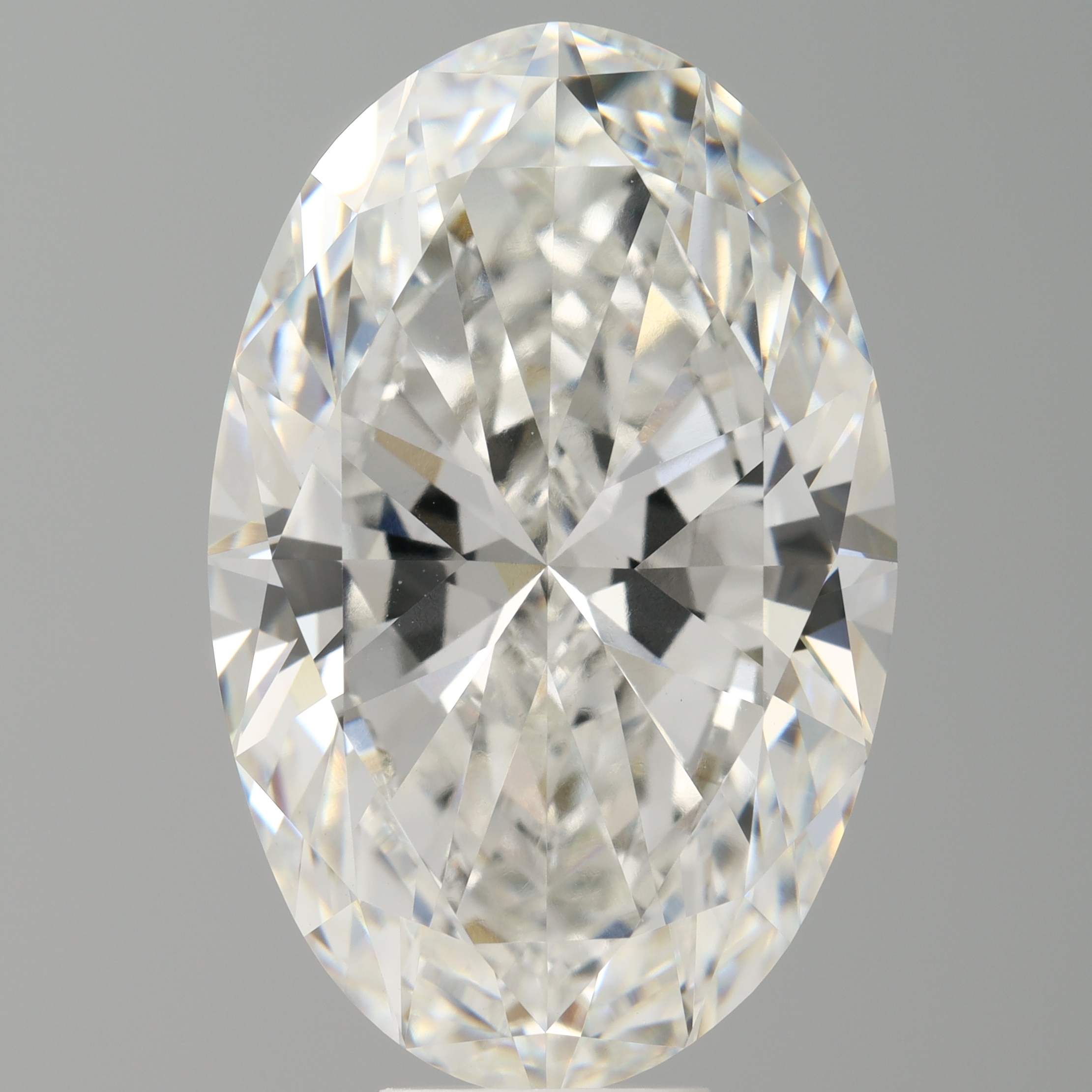 Oval 11.1ct F VVS2