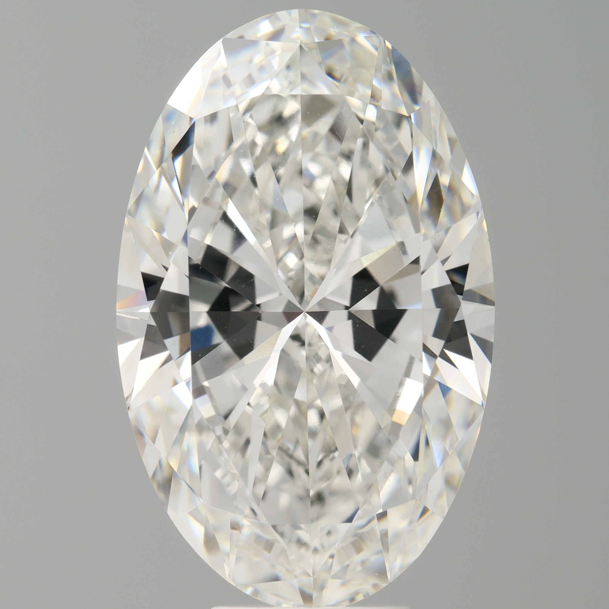 Oval 8.99ct F VVS2