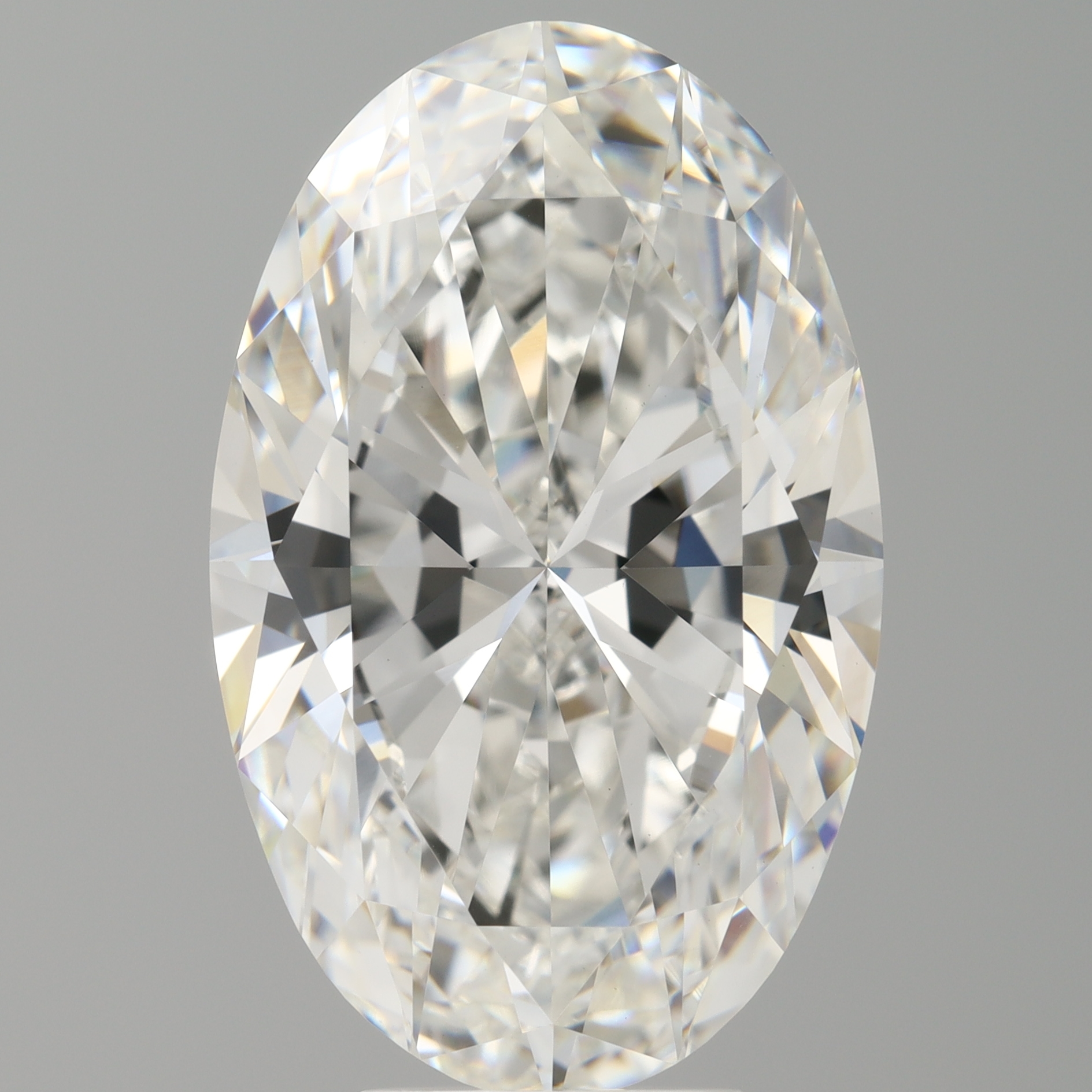 Oval 7.08ct E VVS2