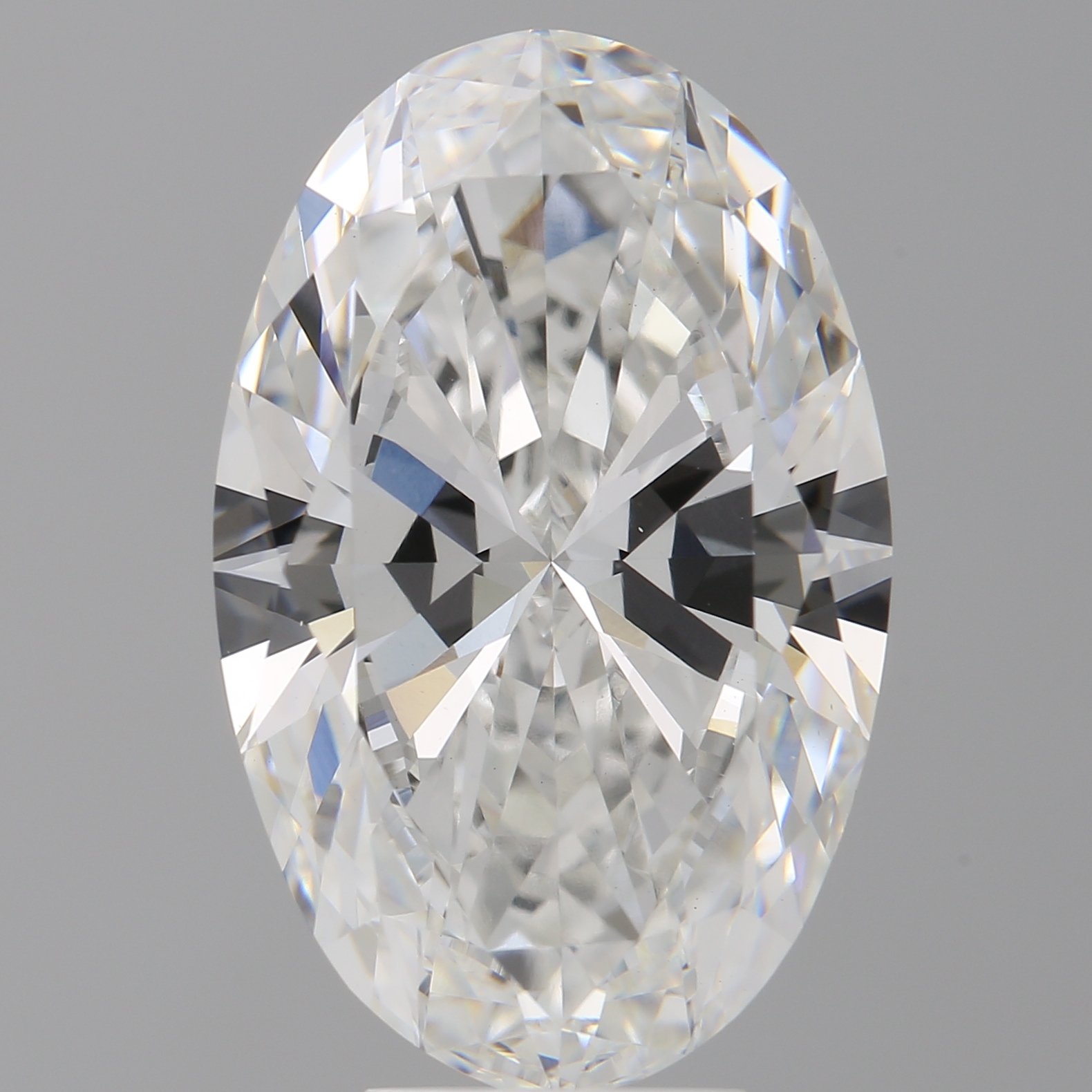 Oval 7.08ct E VS1