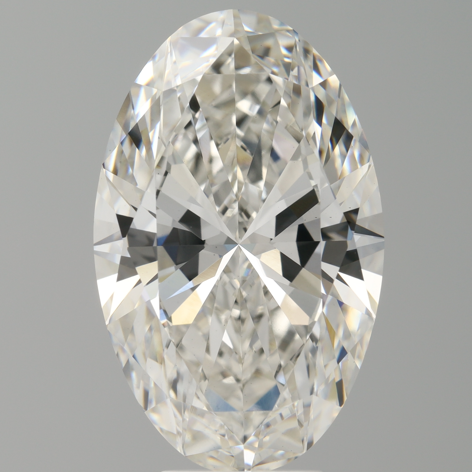 Oval 7.09ct G VVS2