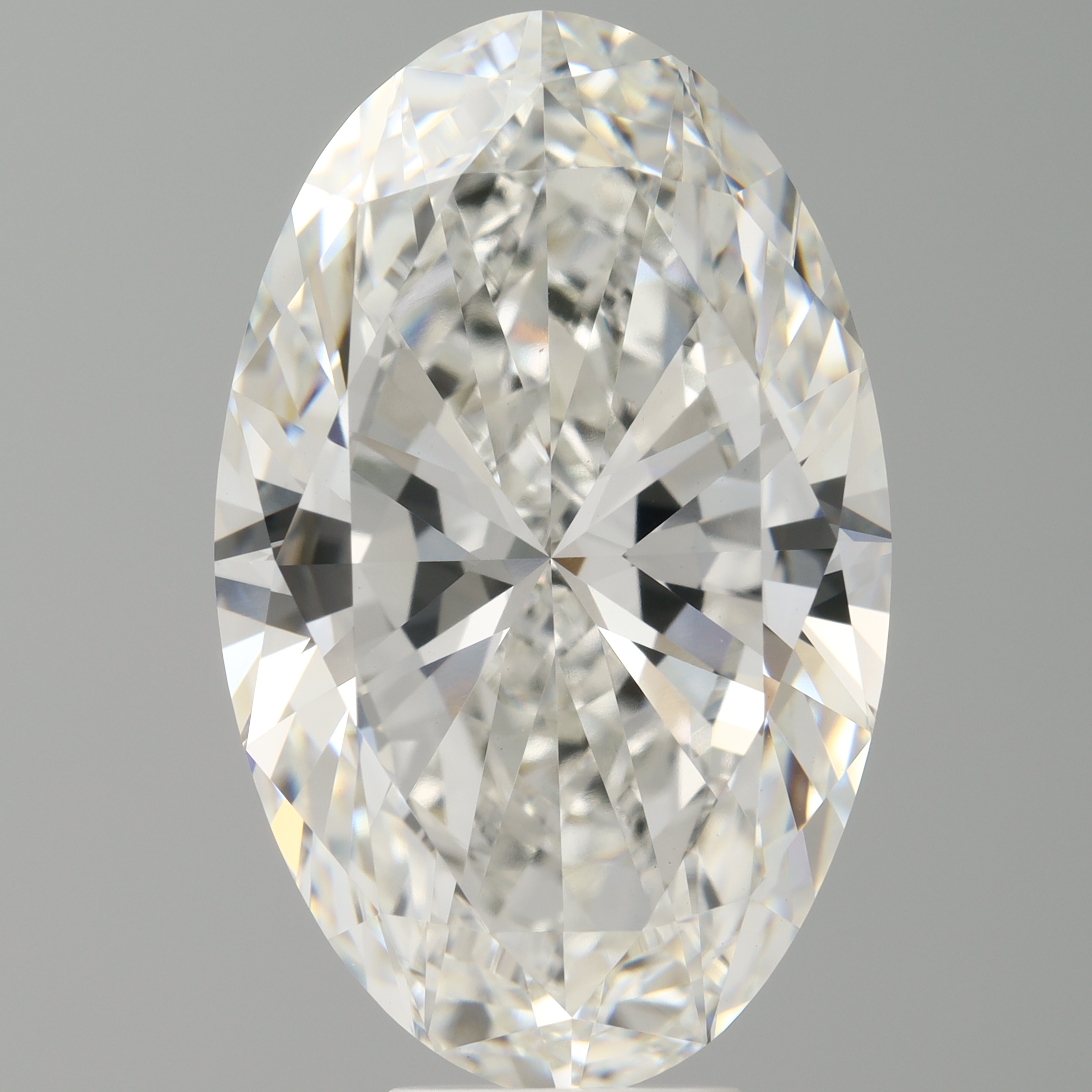 Oval 9.52ct F VVS2