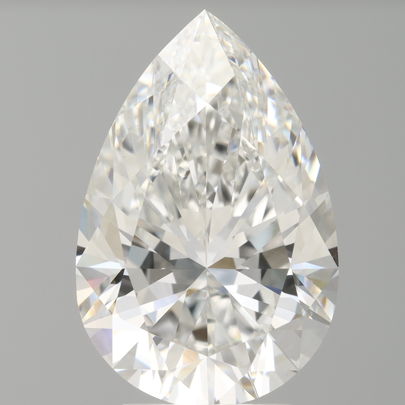 Pear 4.04ct E VVS2
