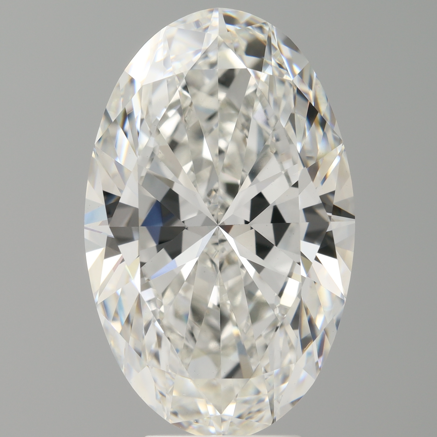 Oval 6.61ct F VVS2