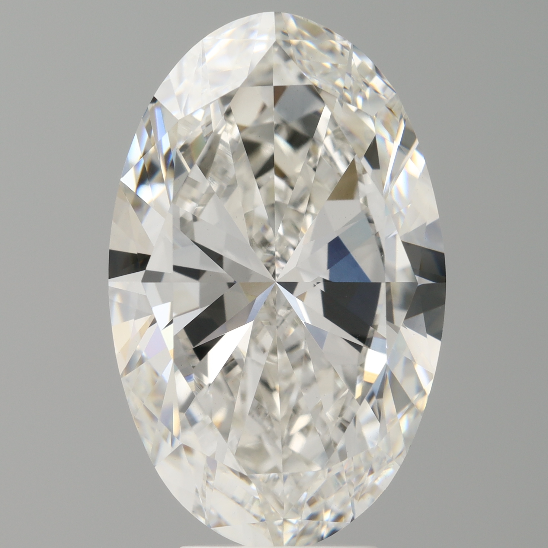 Oval 6.47ct F VVS2