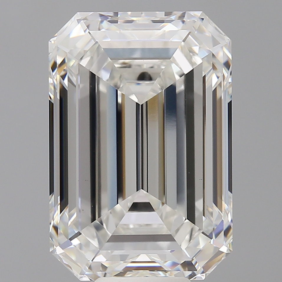 Emerald cut 12.5ct F VS1