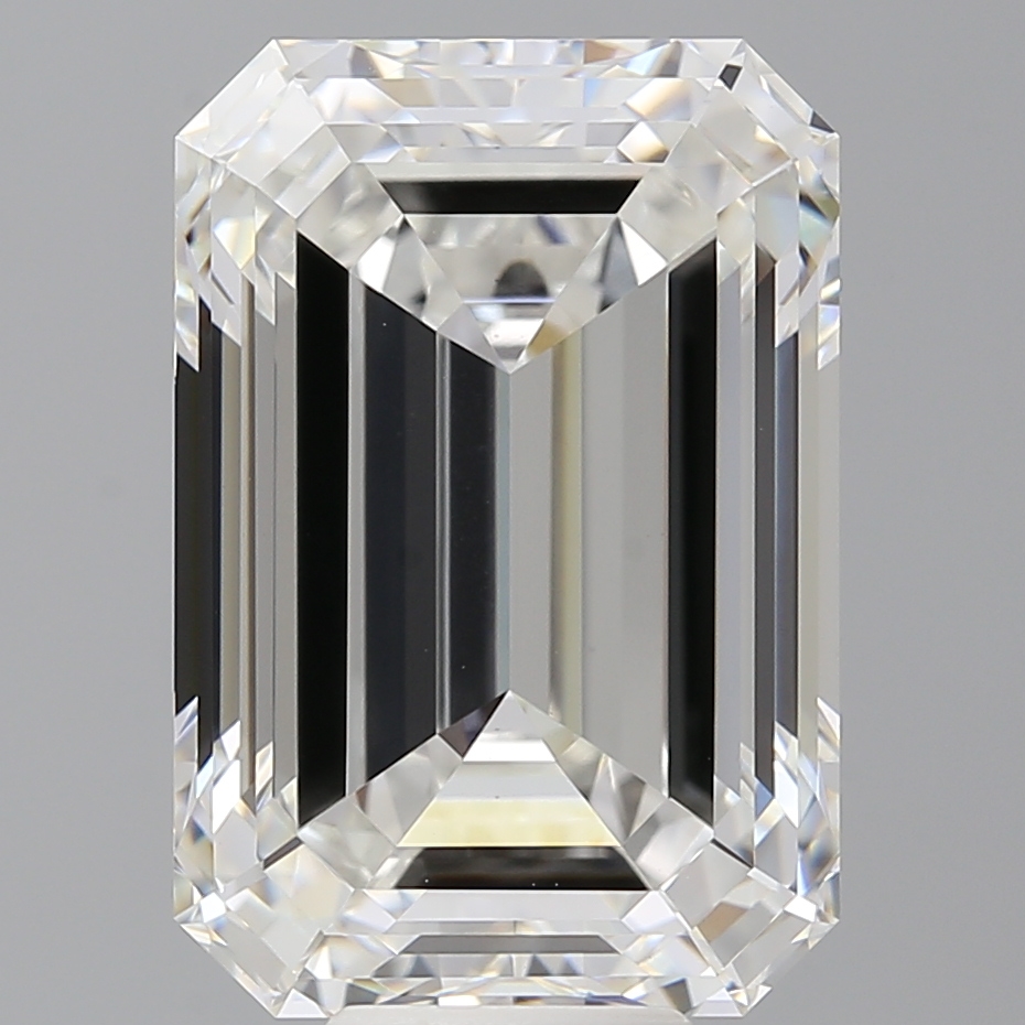 Emerald cut 11.6ct F VS1