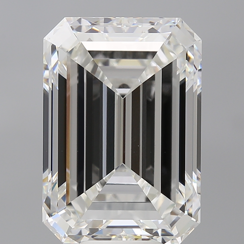 Emerald cut 11.5ct F VVS2